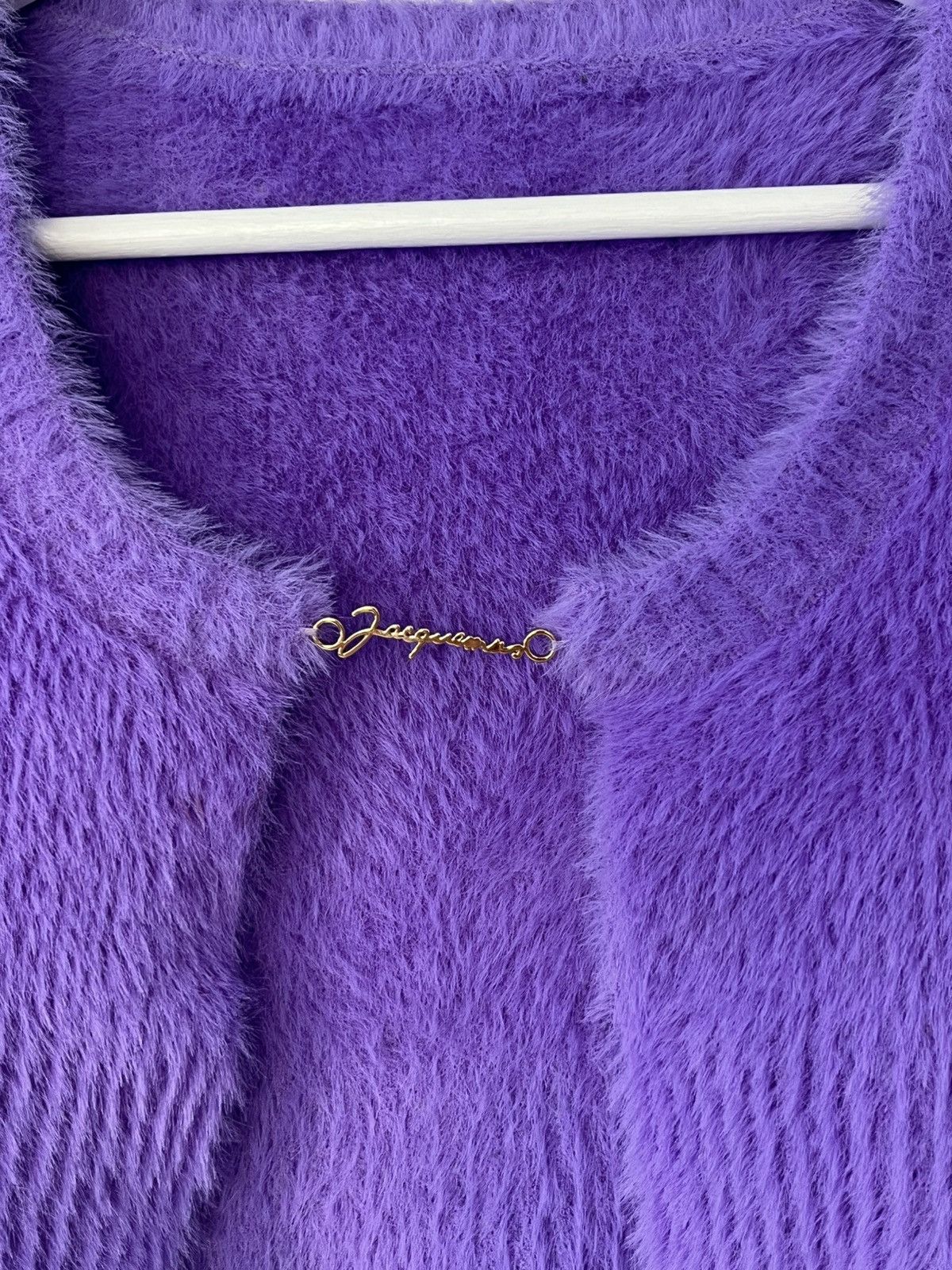 Jacquemus Jacquemus la Maille purple top/vest Size XXS / US 00 / IT 34 - 3 Thumbnail
