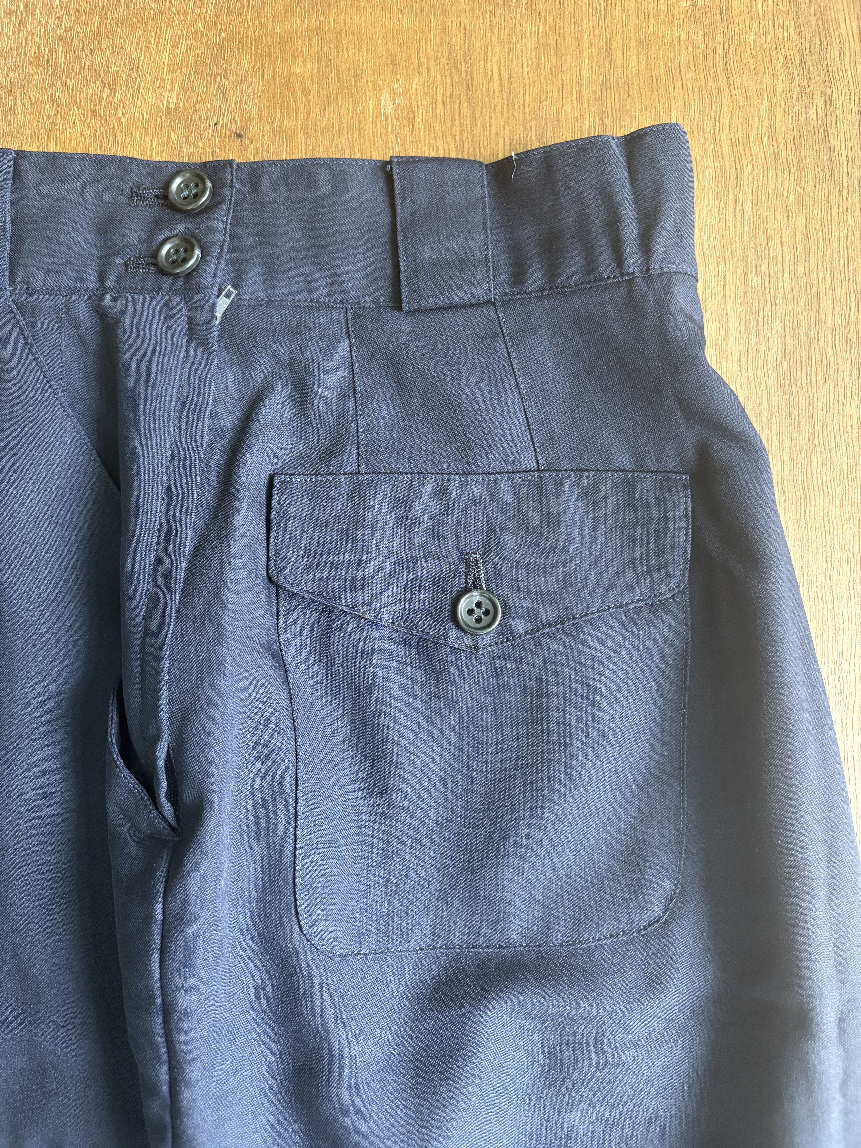 Y's Y's bis Yohji Yamamoto Double Pockets Mini Skirt Size 22" - 3 Thumbnail