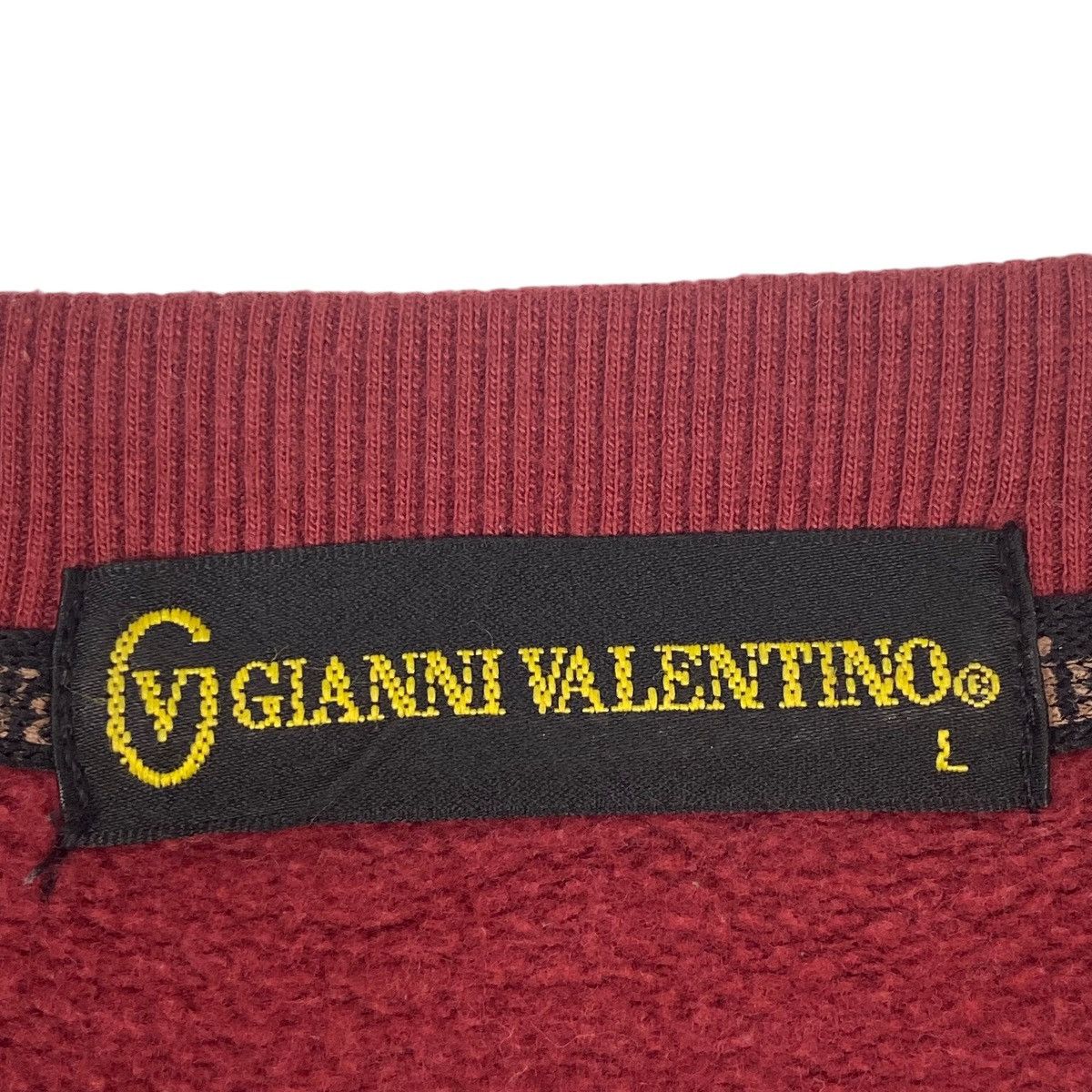 Gianni Valentino Vintage Gianni Valentino Sweatshirt Crewneck Big Logo Size L Size L / US 10 / IT 46 - 6 Thumbnail