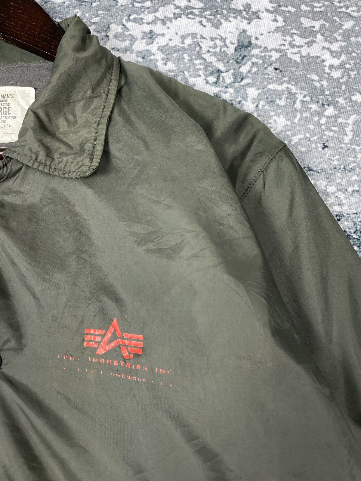 Alpha Industries Vintage Alpha Industries Jacket Size US L / EU 52-54 / 3 - 3 Thumbnail