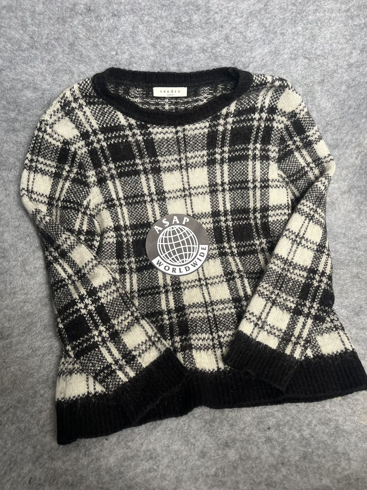 Sandro Sandro mohair crewneck sweater Size US L / EU 52-54 / 3 - 2 Thumbnail