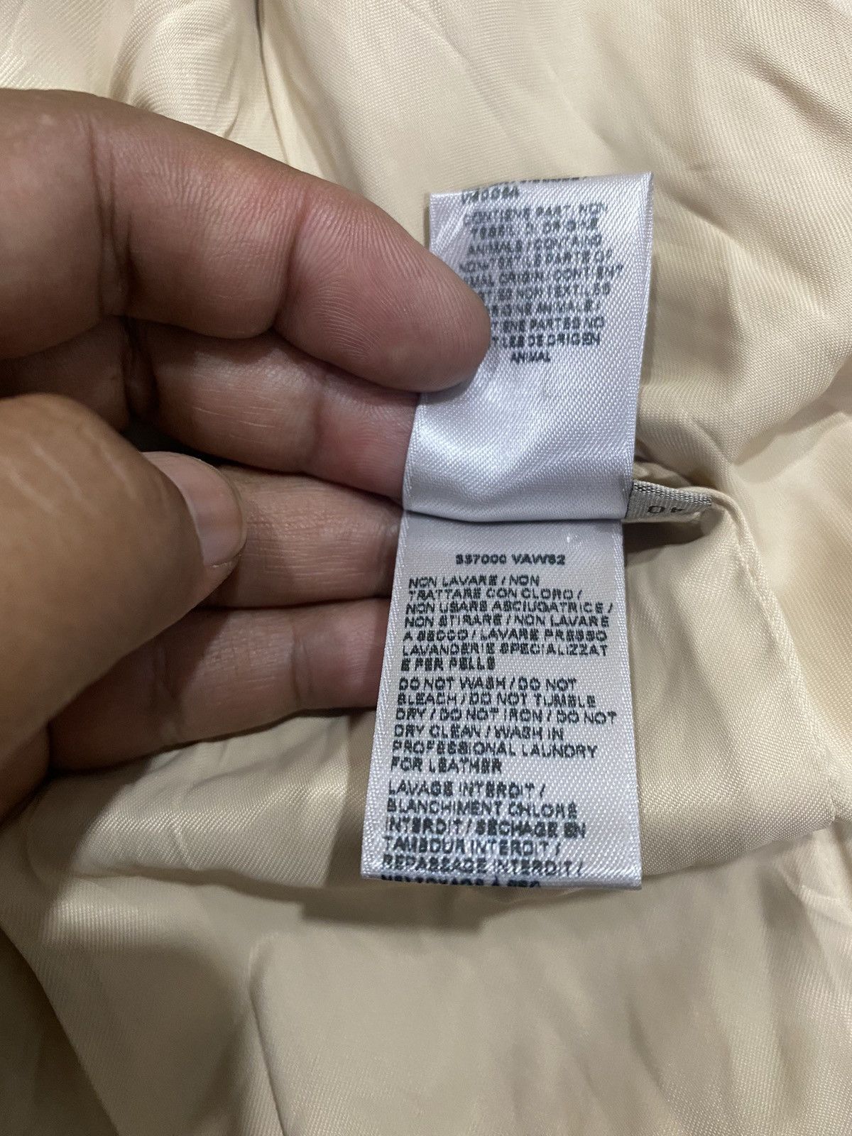 Bottega Veneta LUXURY SOFT LEATHER JACKET BOTTEGA VENETA BEIGE Size US M / EU 48-50 / 2 - 8 Thumbnail