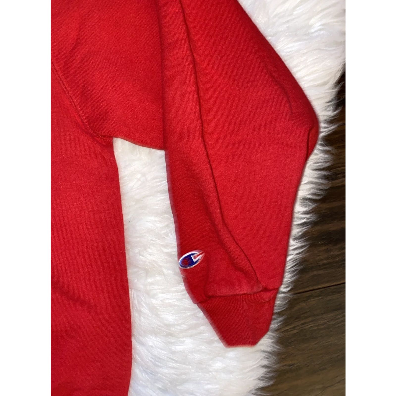 Champion VINTAGE Champion Sweatshirt Crew Nexk USA Women’s L Red Pullover Activewear USA Women’s L Red Pullover Sweatshirt Size L / US 10 / IT 46 - 4 Thumbnail