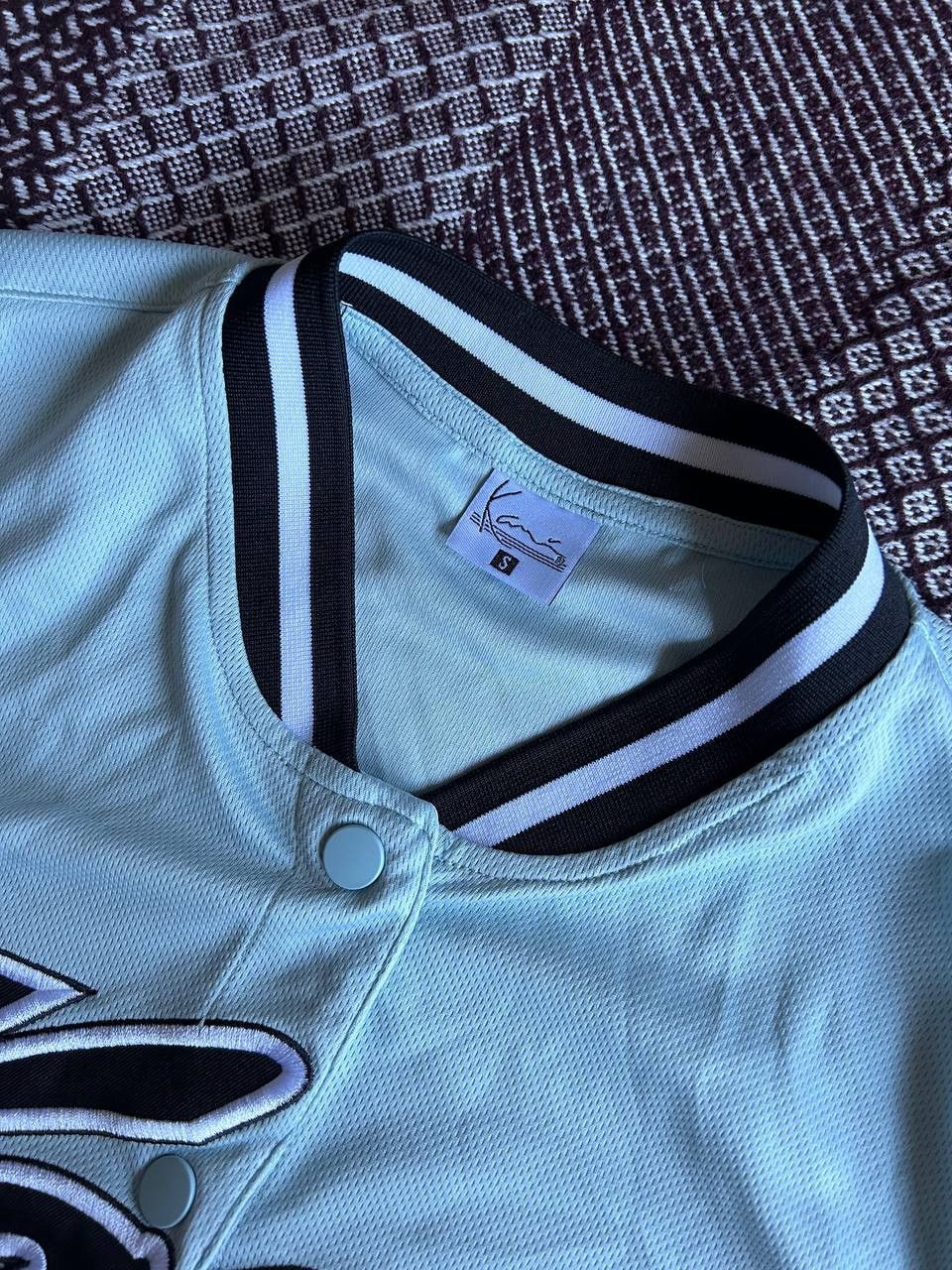 Karl Kani × Rap Tees × Vintage Karl Kani Baseball Jersey T-Shirt Vintage Streetwear Size S Size US S / EU 44-46 / 1 - 3 Thumbnail
