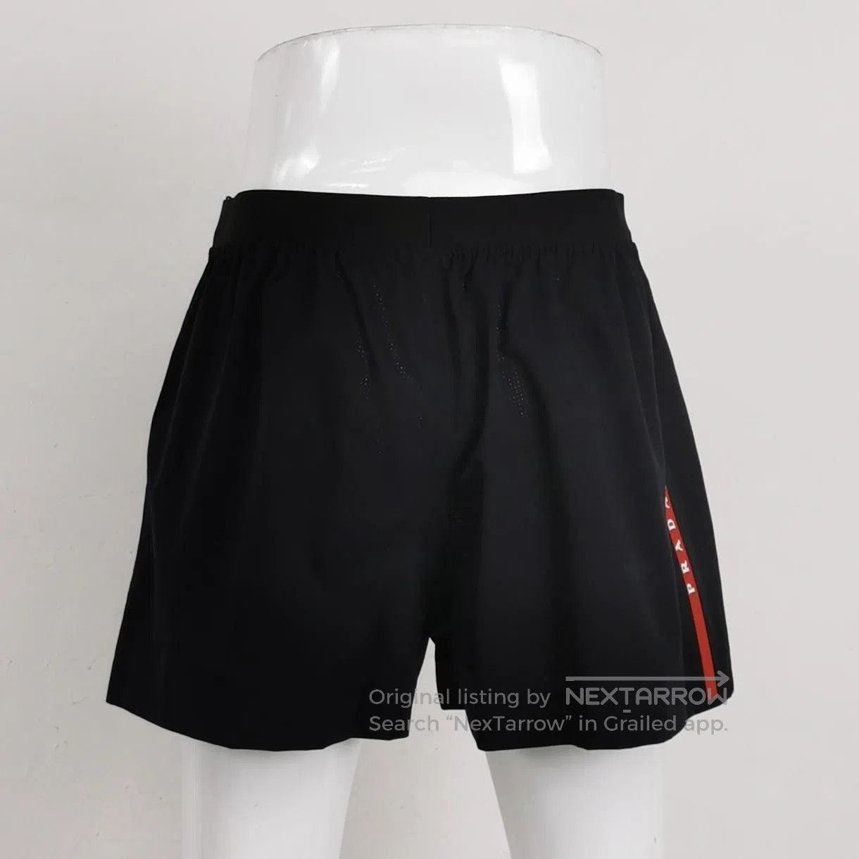 Prada Prada XS Solid Letter Logo Shorts. Size US 26 / EU 42 - 3 Thumbnail