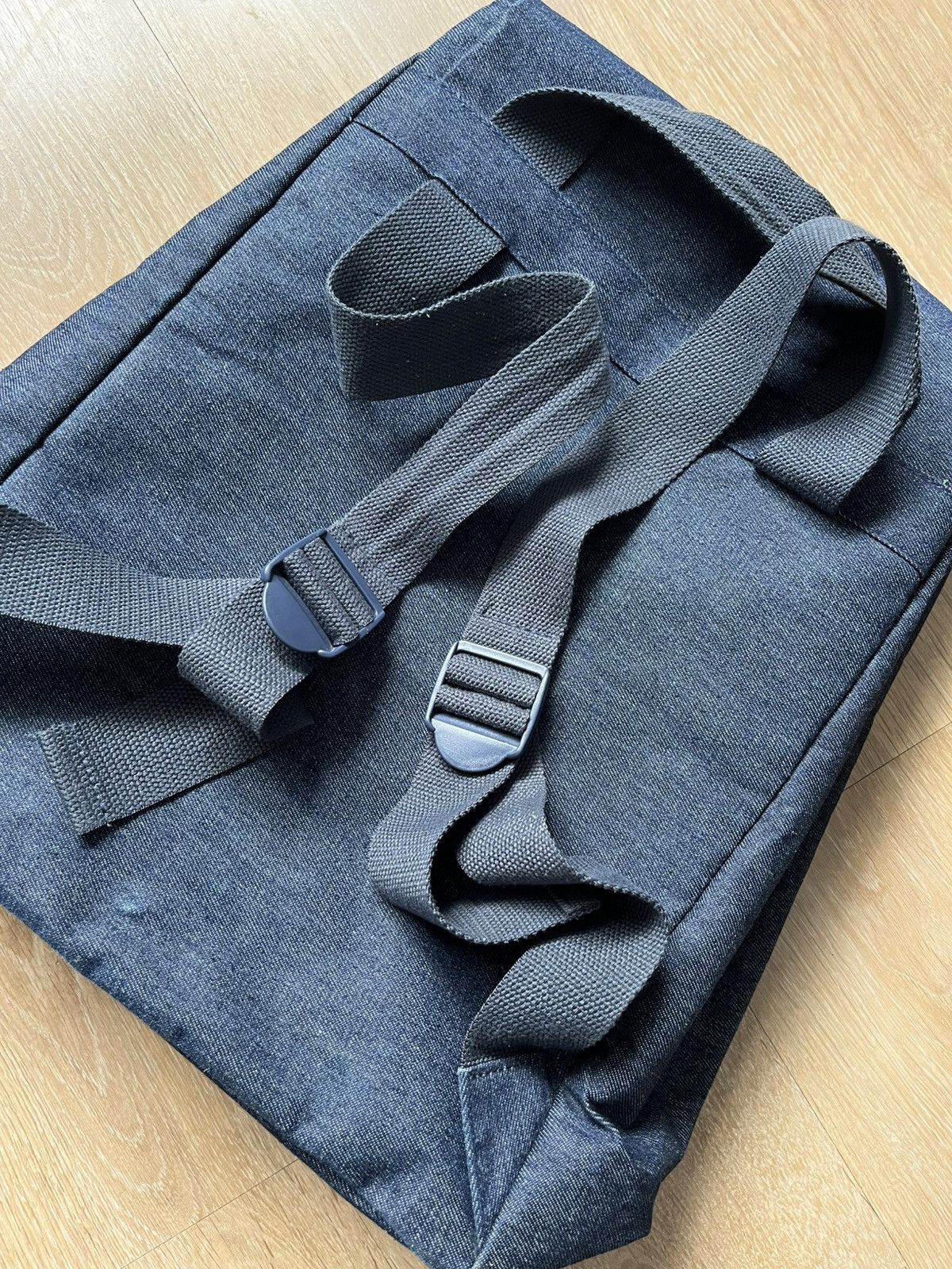 Jean Paul Gaultier × Vintage Jean Paul Gaultier Backpack Denim Bag Size ONE SIZE - 3 Thumbnail