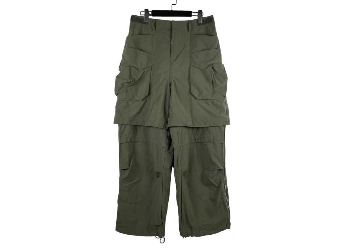 Juun.J Juun.J 2-in-1 Detachable Wide-Leg Cargo Pants J31 Size US 28 / EU 44 - 1 Thumbnail