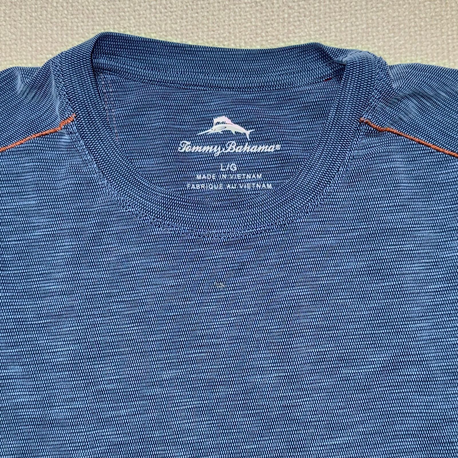 Tommy Bahama Tommy Bahama Textured Knit Performance Tee | Sz L Size US L / EU 52-54 / 3 - 4 Thumbnail