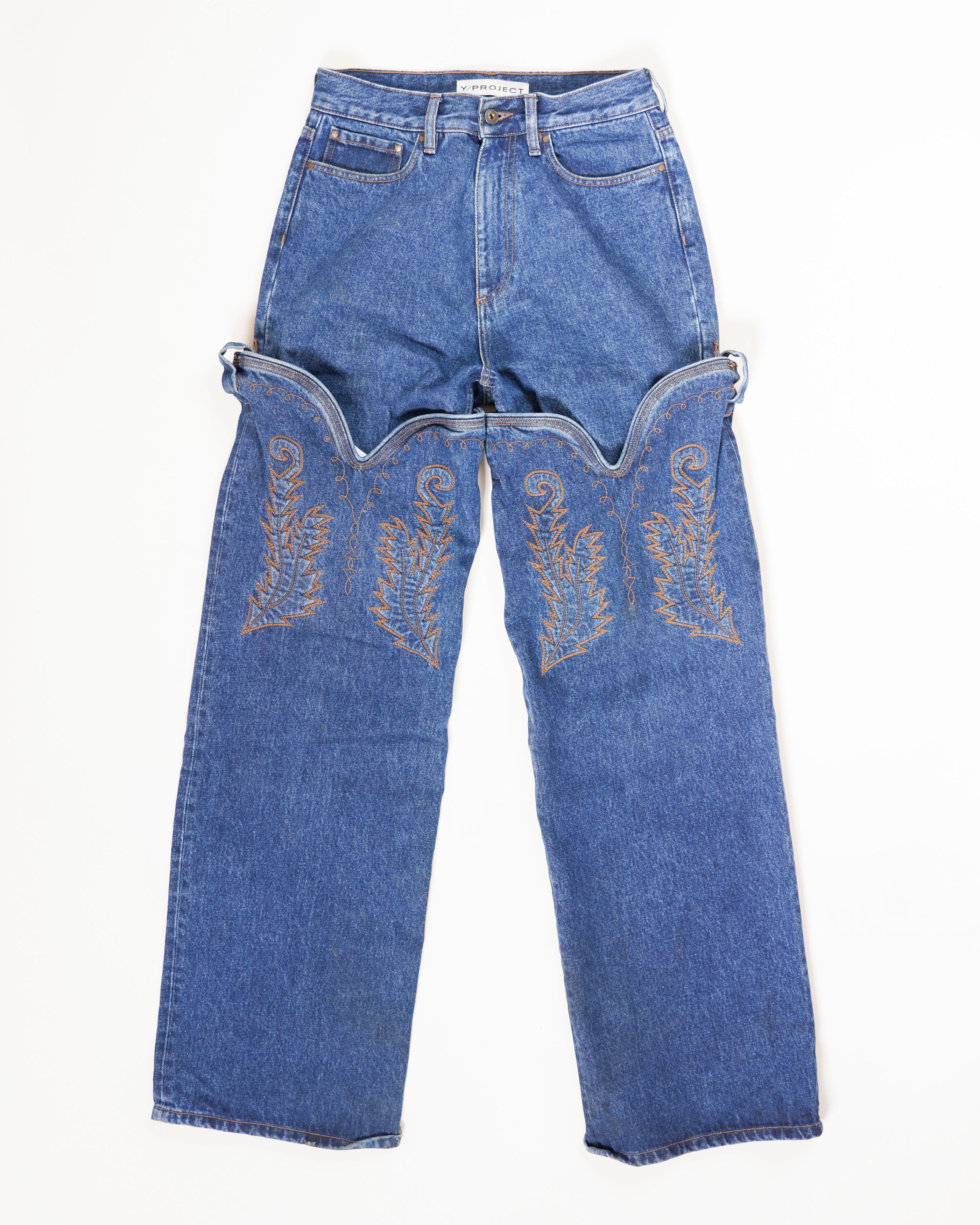 Y Project Cowboy Cuff Jeans | Grailed