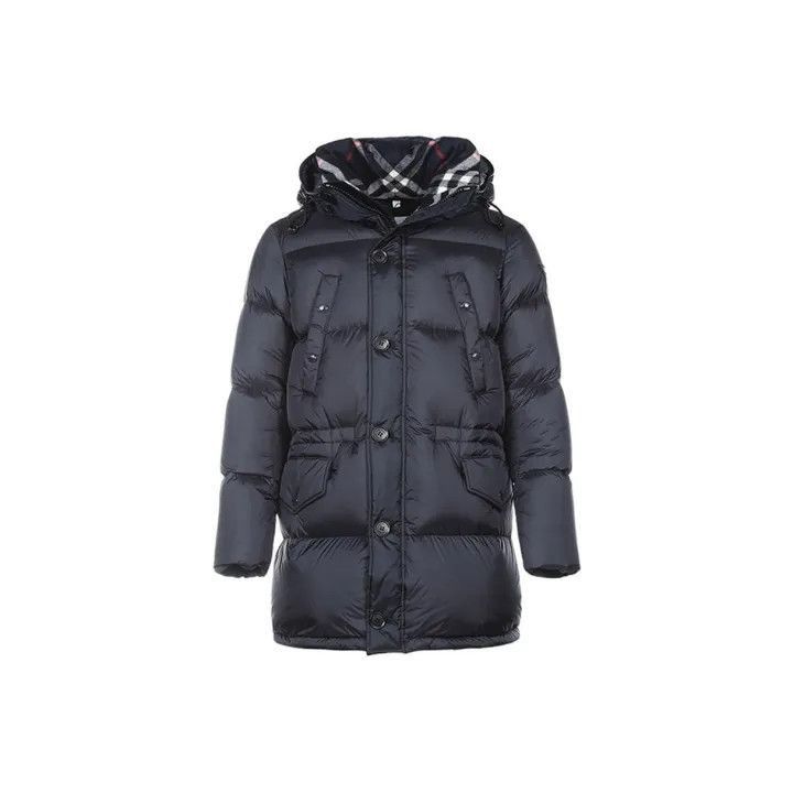 Burberry Burberry Burberry Logo Decorated Hooded Down Jacket-2507 Size US S / EU 44-46 / 1 - 1 Thumbnail