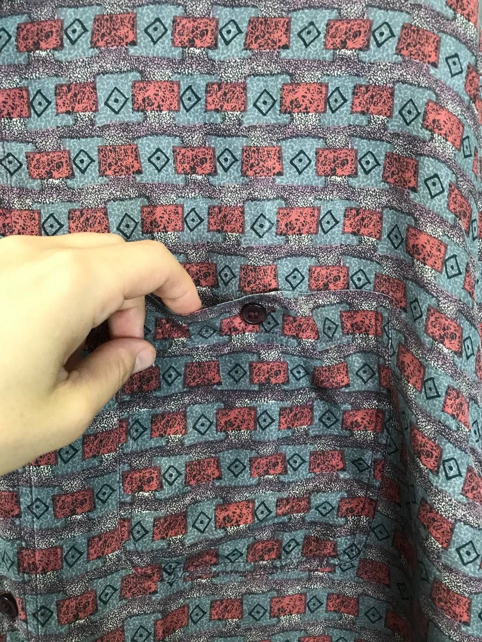 Vintage Crazy Hawaiian vintage silk shirt Size US XL / EU 56 / 4 - 3 Thumbnail