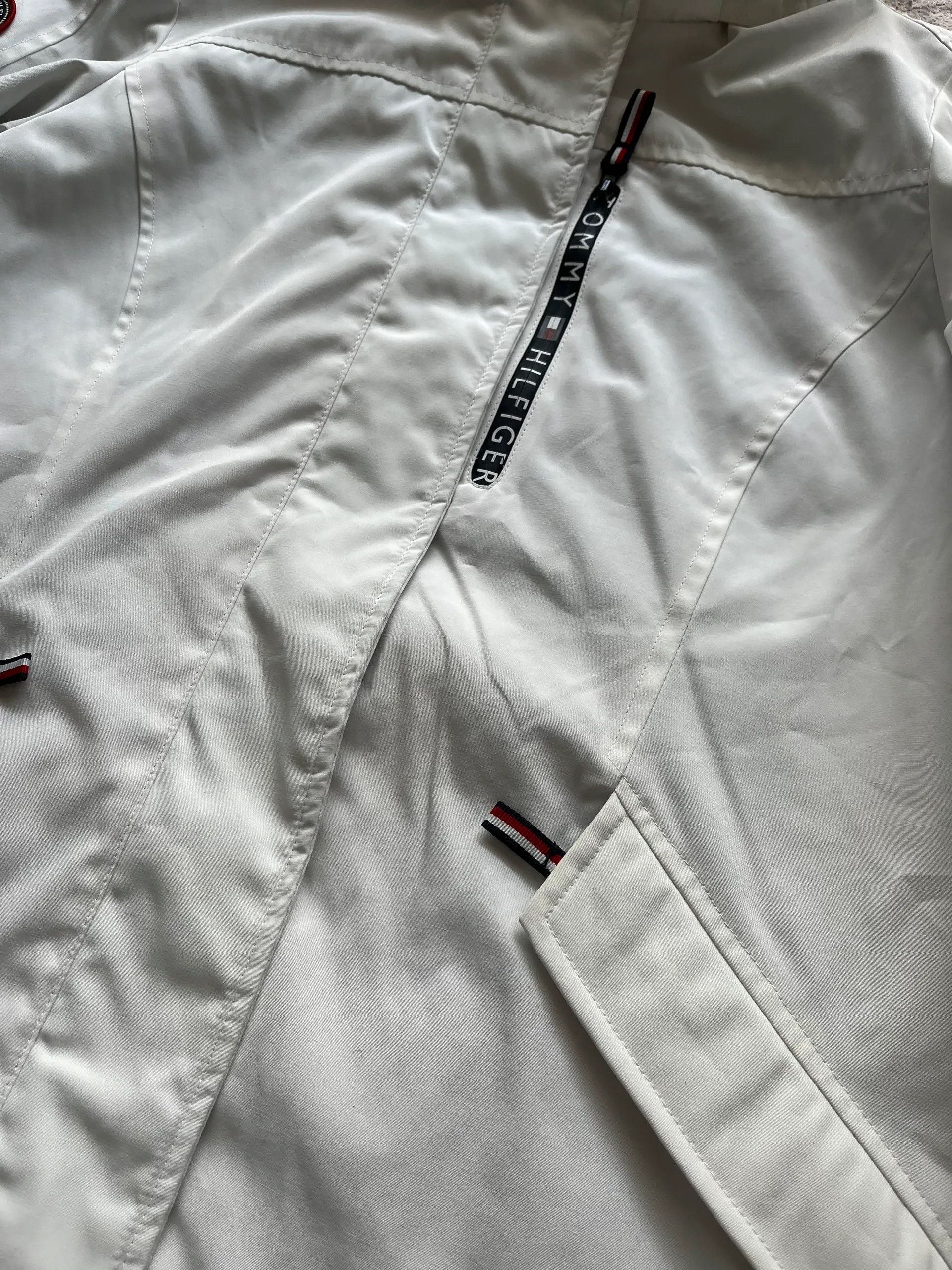 Tommy Hilfiger Tommy Hilfiger Jacket White Rare Sz M-L Size M / US 6-8 / IT 42-44 - 9 Thumbnail