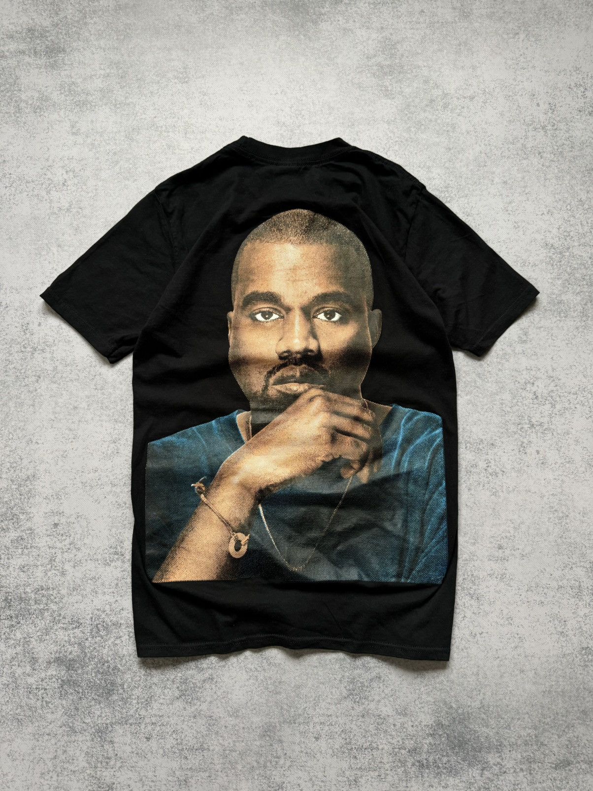 Hype × Streetwear × Vintage Kanye West Big Face Rap Hip Hop
