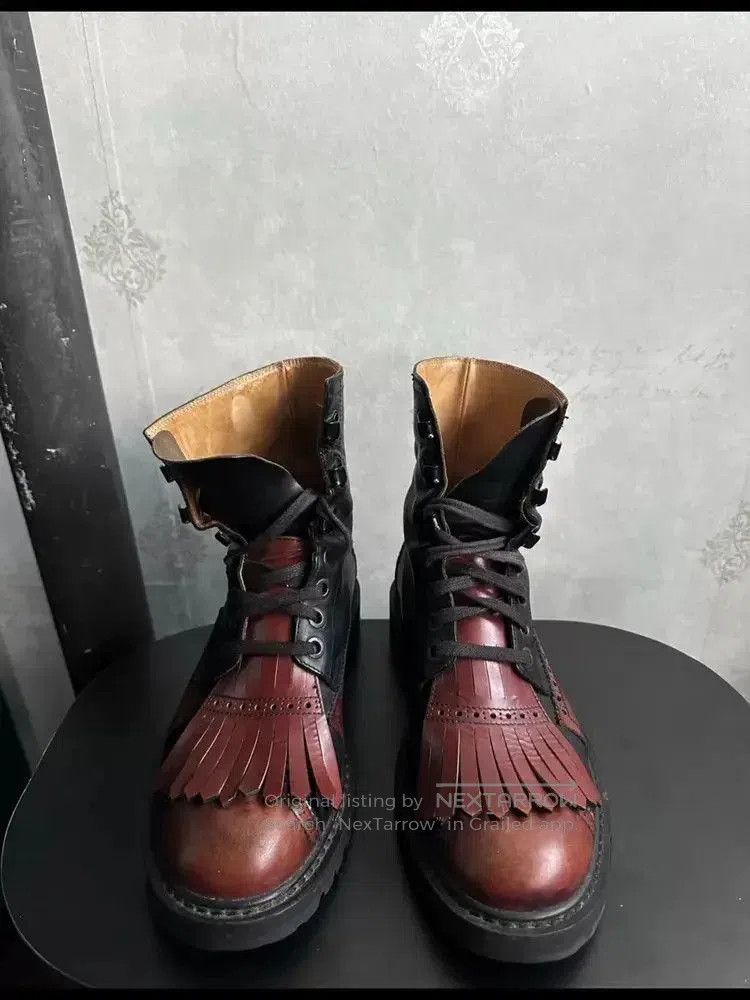 Dries Van Noten Sz 41 Dries Van Noten 16AW Joint Combat Boots. Size US 8 / EU 41 - 3 Thumbnail