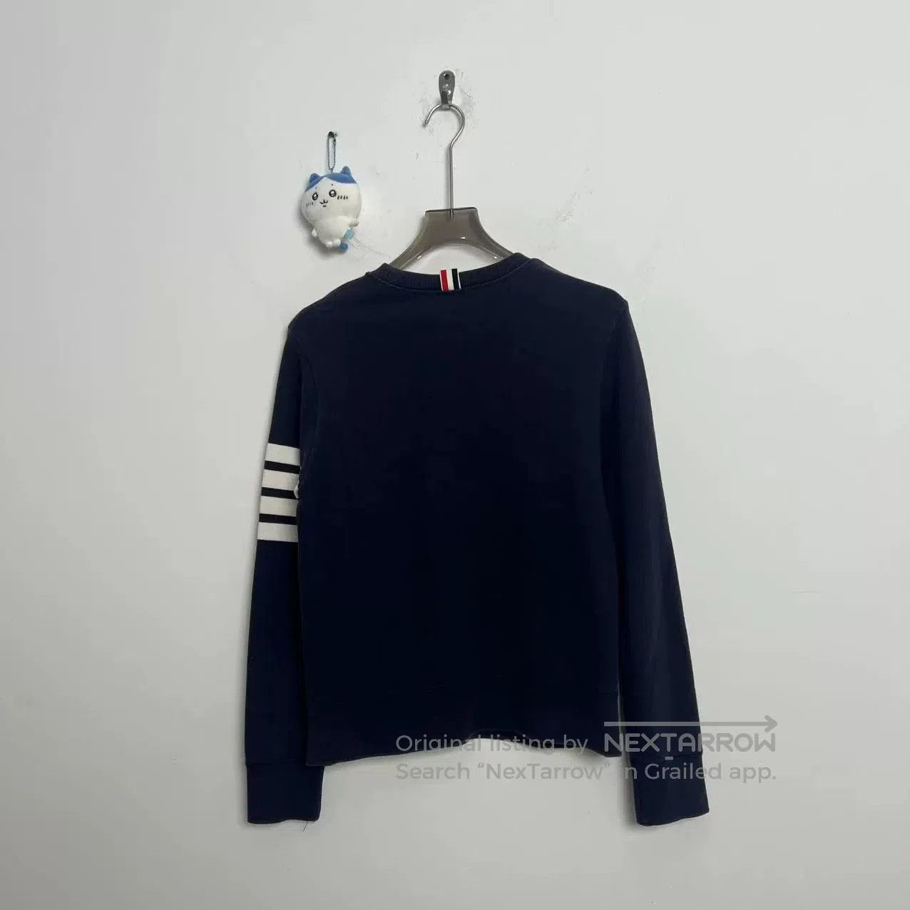 Thom Browne Thom Browne Blue Stripe Sweatshirt. Size US S / EU 44-46 / 1 - 2 Thumbnail