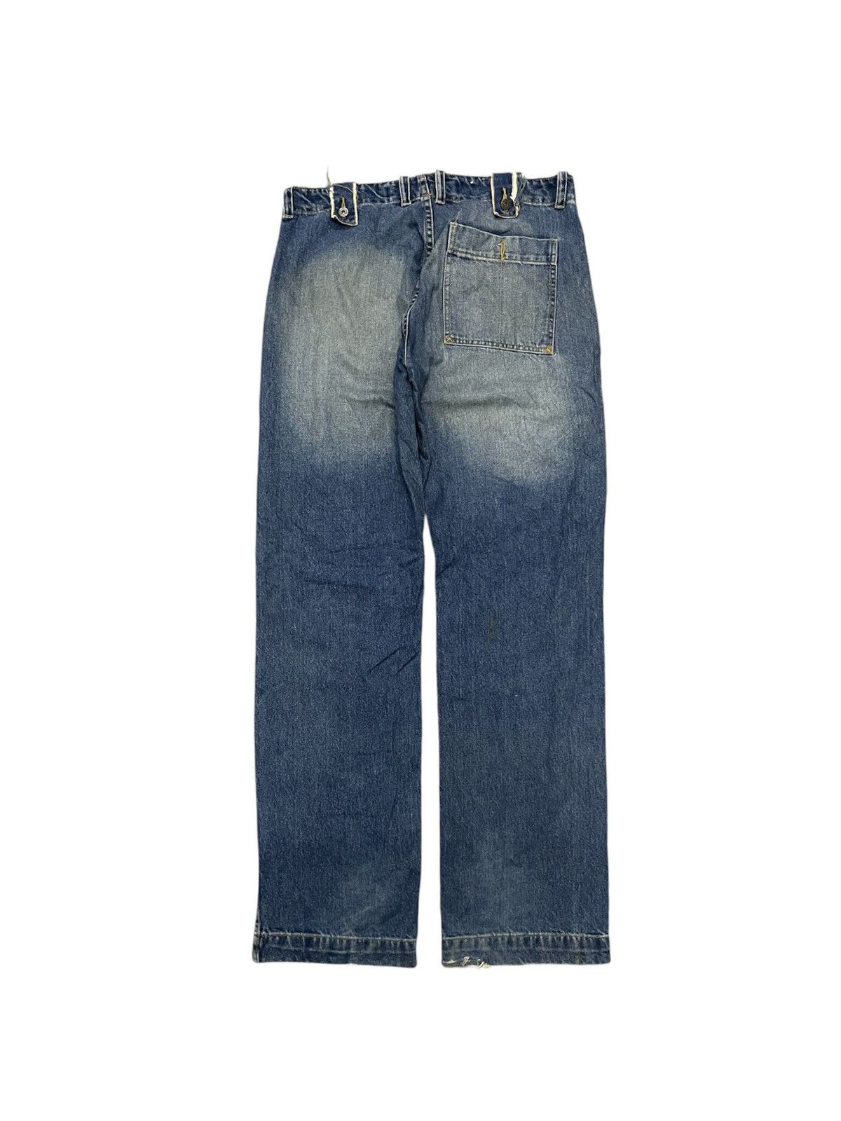 Diesel 90s DIESEL BUSH BAGGY JEANS SINGLE POCKET BACK RARE Size US 33 - 3 Thumbnail