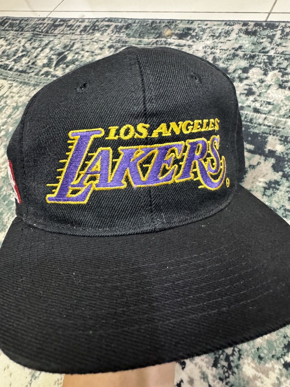 NBA LOS ANGELES LAKERS MOTION SCRIPT SNAPBACK HAT CAP Size ONE SIZE - 11 Thumbnail
