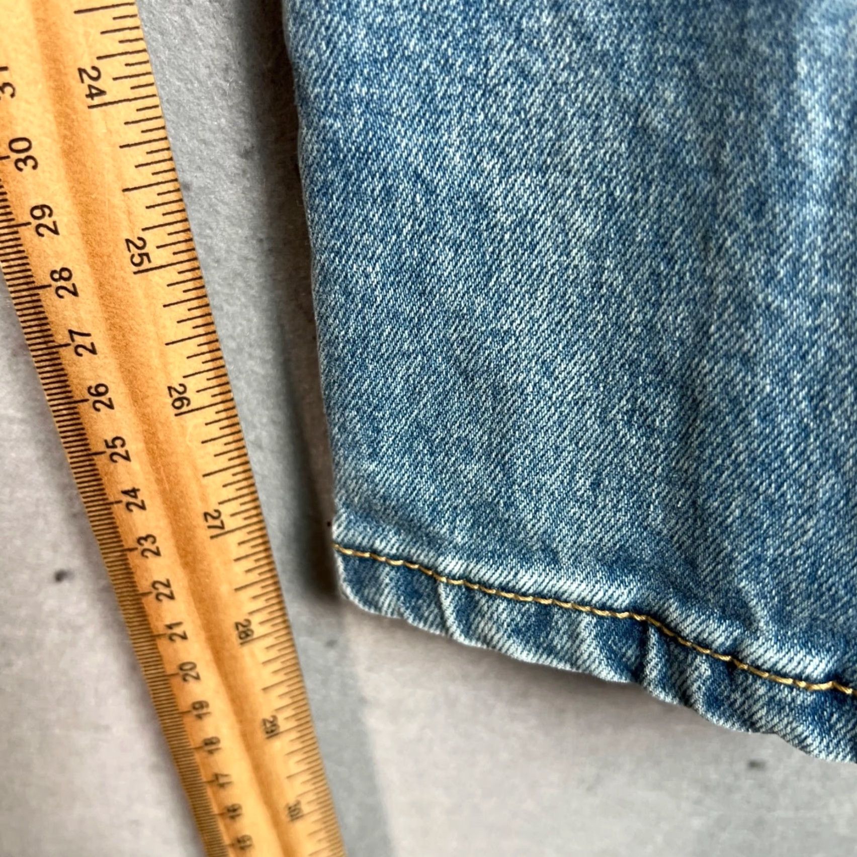 Vintage Weworewhat High-Waisted Skinny Denim Jeans Size 25 Women Adults 25 Blue Denim 5-Pocket Design Jeans Size 42" / US 20 - 7 Thumbnail