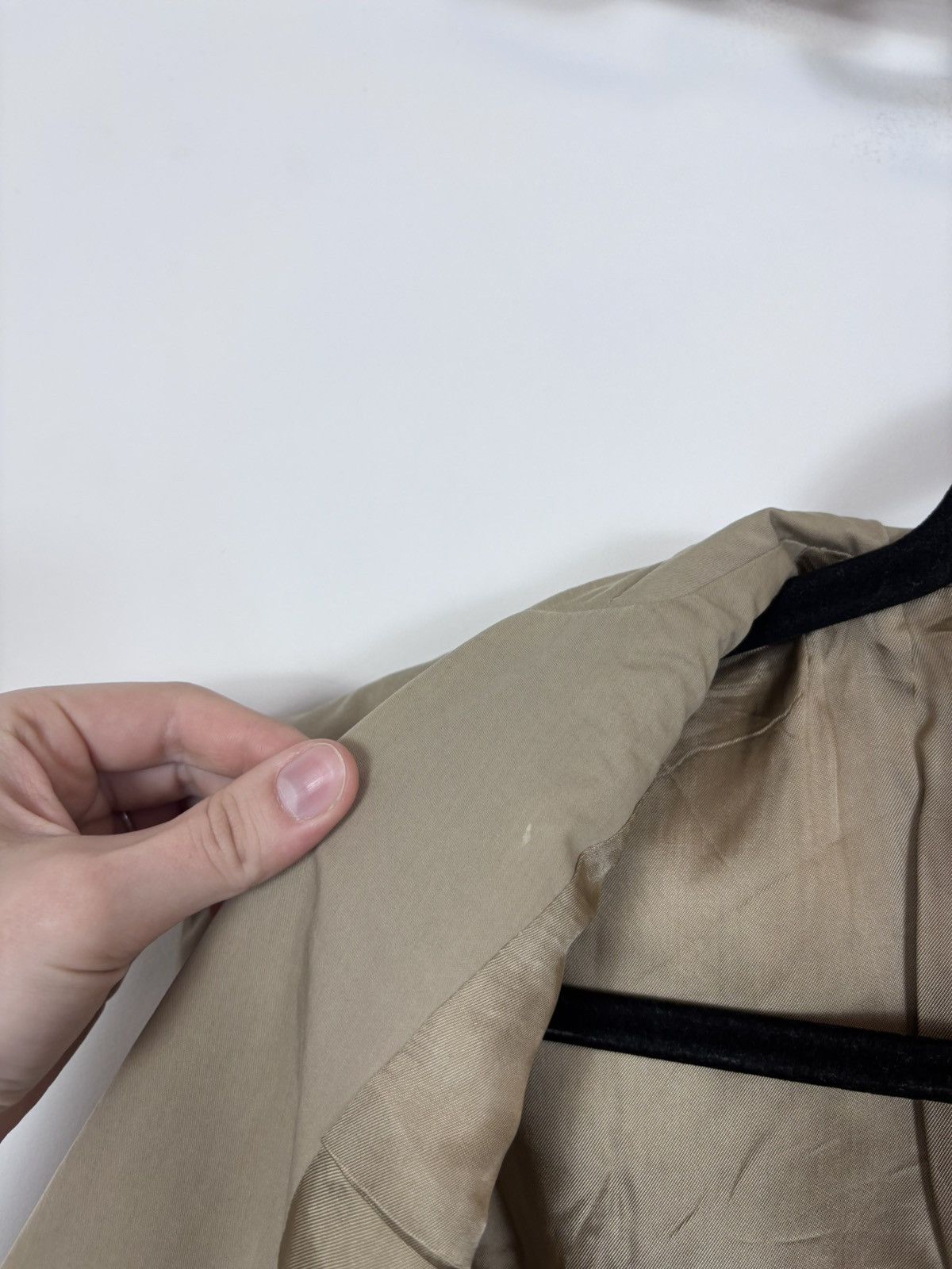 Prada Prada Men’s Beige Brown Cotton Blazer Jacket 2-Buttons Size 34R - 24 Thumbnail