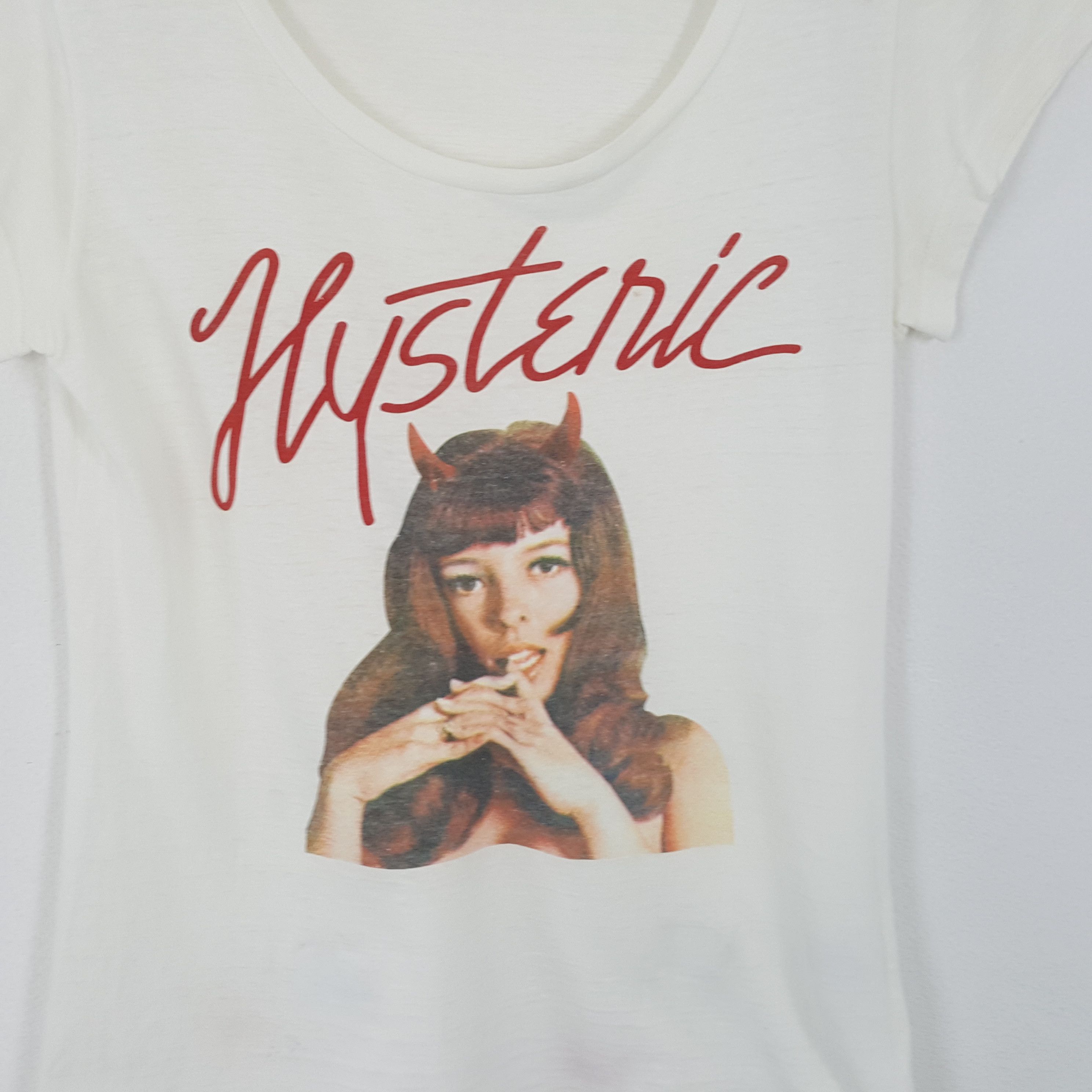 Hysteric Glamour × Japanese Brand × Vintage HYSTERIC GLAMOUR Japanese Brand Women Tshirt Size XS / US 0-2 / IT 36-38 - 2 Thumbnail