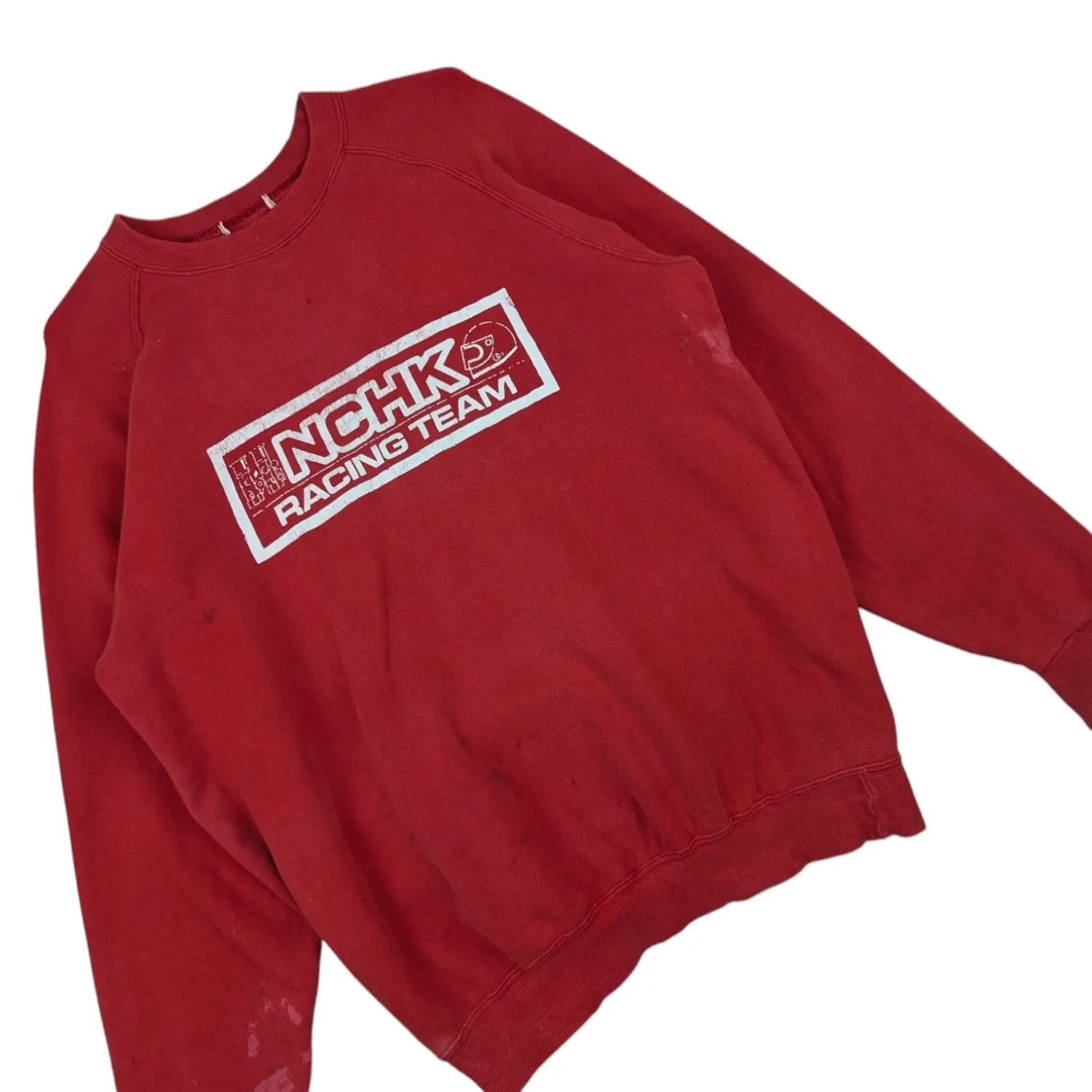 Japanese Brand × Vintage Vintage 80's Japan NCHK Racing Motorsport Mitsubishi Jumper Size US M / EU 48-50 / 2 - 2 Thumbnail