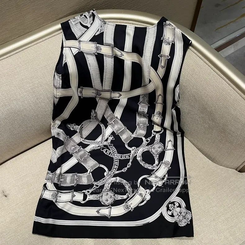 Hermes Hermes Sleeveless Dress Vest Size XXS / US 00 / IT 34 - 6 Thumbnail