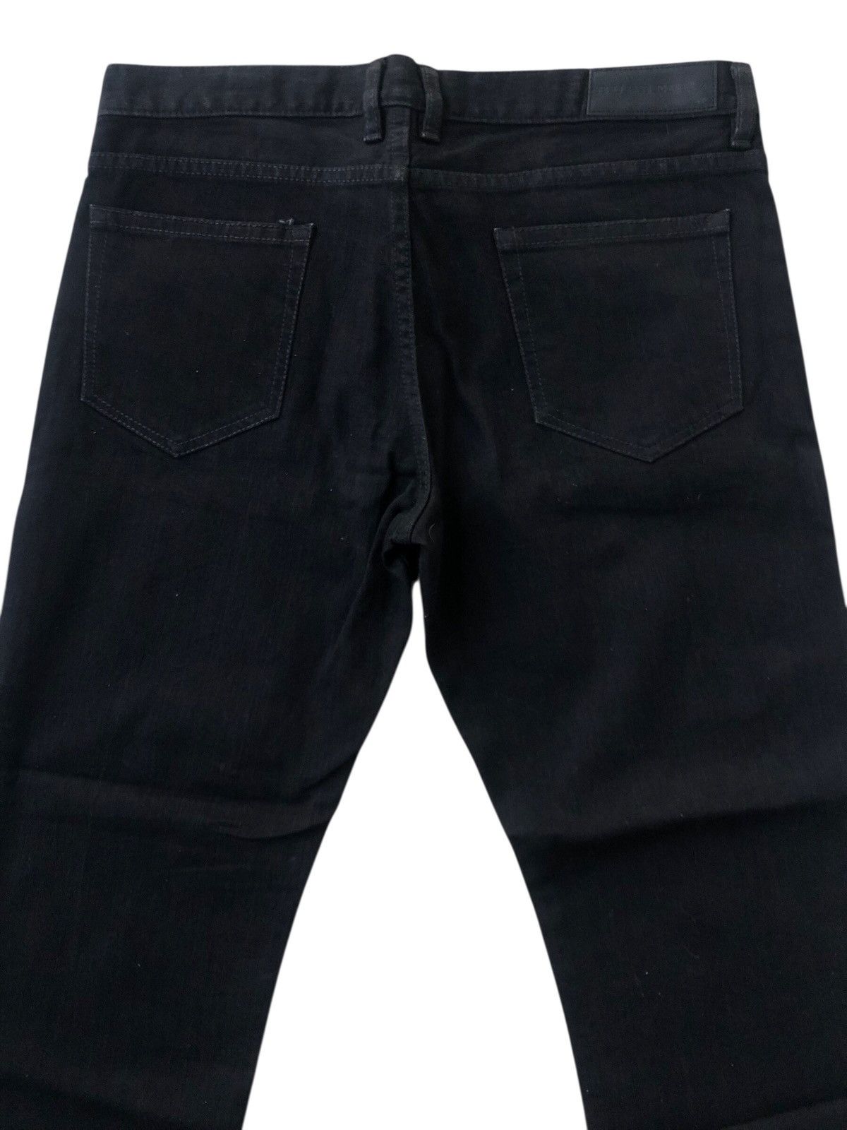 Burberry 🔥Authentic BURBERRY LONDON Super Black Straight Leg Jeans Size US 36 / EU 52 - 4 Thumbnail