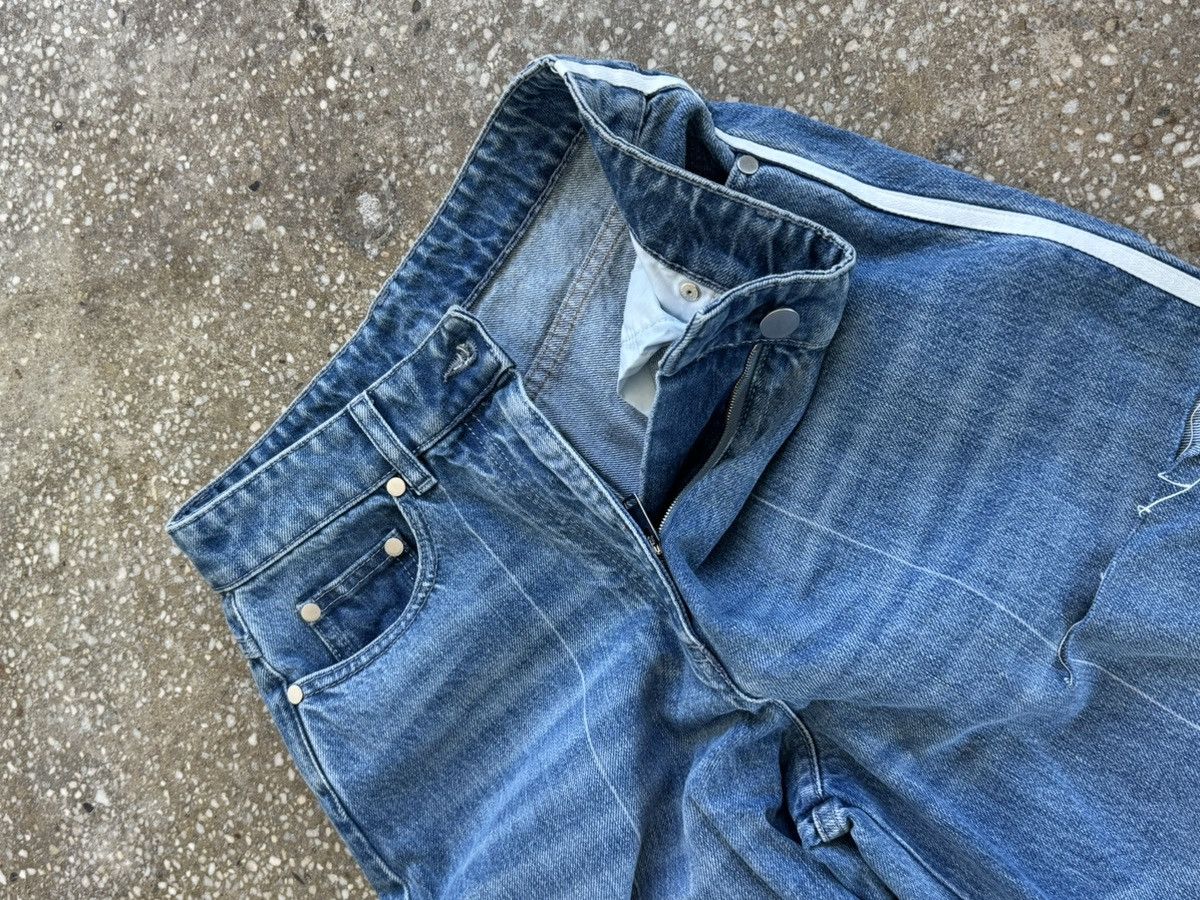 Peter Do PETER DO F/W 22 TATTOO TEAR DENIM FLARED JEANS Size 26" / US 2 / IT 38 - 5 Thumbnail