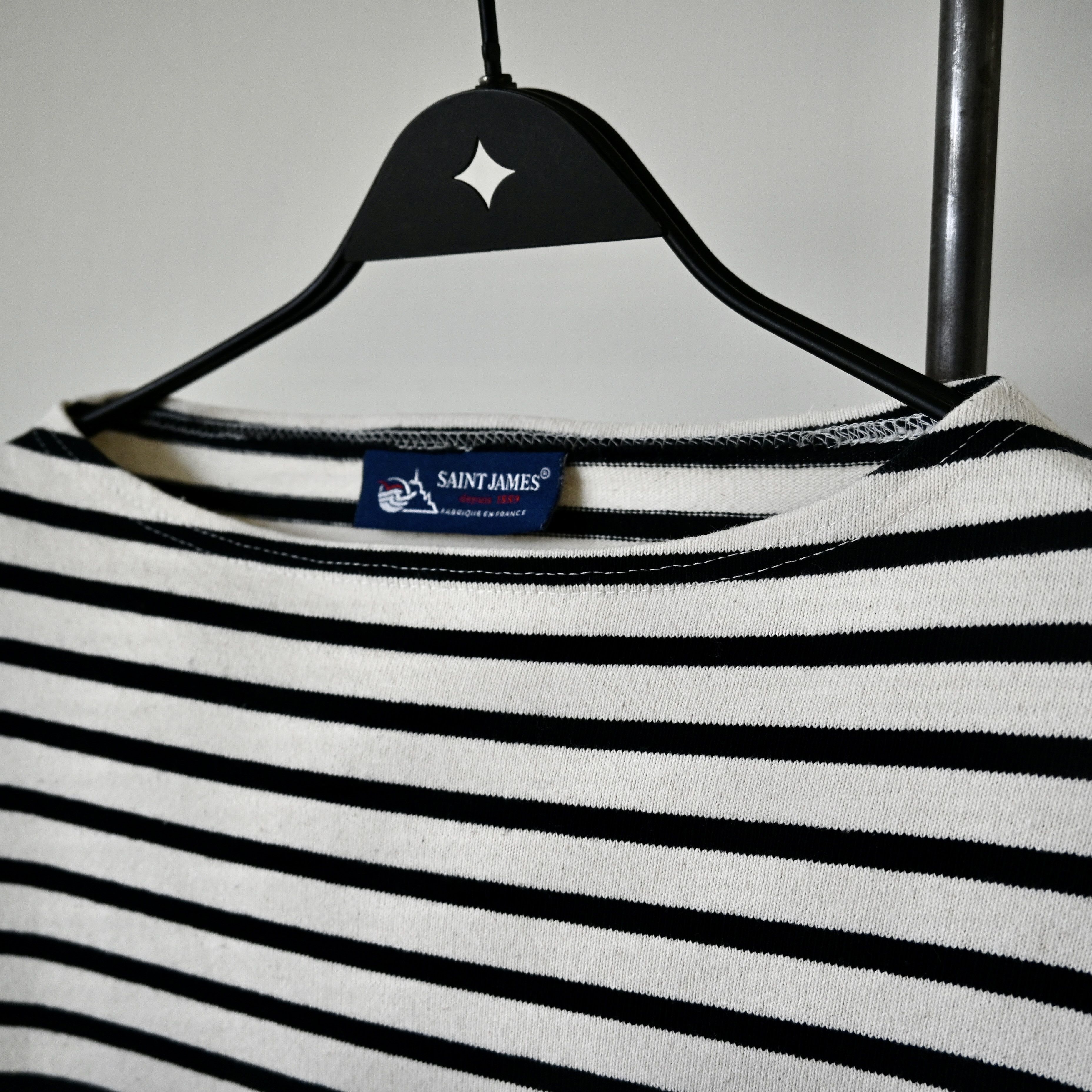 Saint James SAINT JAMES "OUESSON" heavyweight cotton breton shirt, 4/M Size US M / EU 48-50 / 2 - 6 Thumbnail