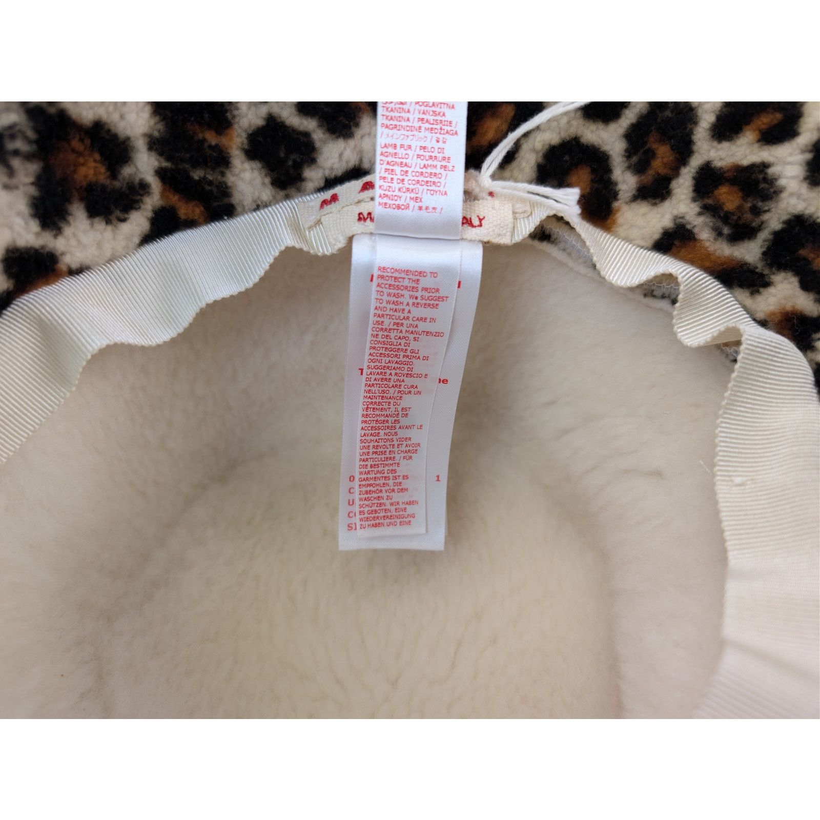 Marni o1rshd1 Size: L / Shearling Leopard Print Bucket Cap / Hat Size ONE SIZE - 13 Thumbnail