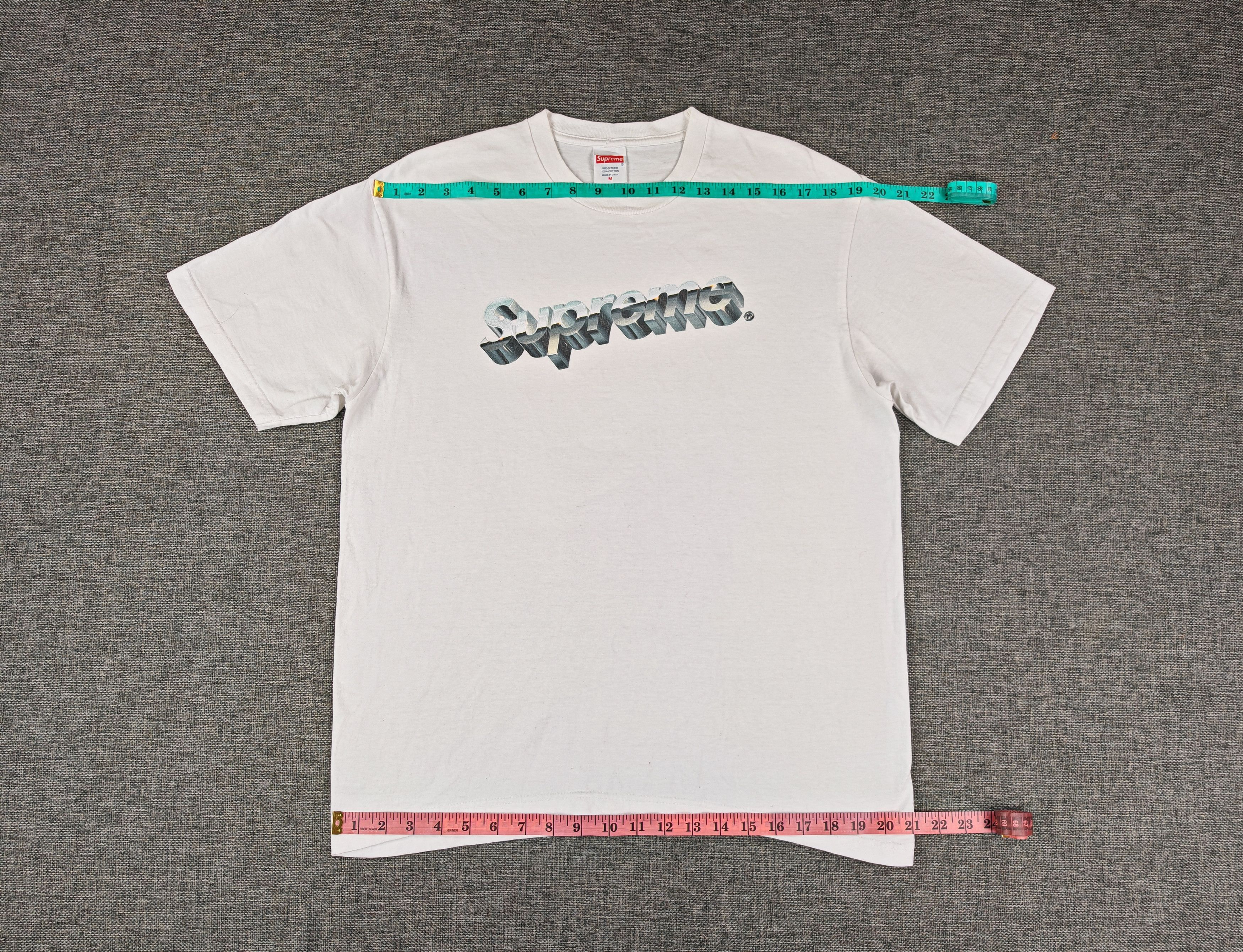 Supreme Supreme Big 3D Logo Tee Size US M / EU 48-50 / 2 - 4 Thumbnail