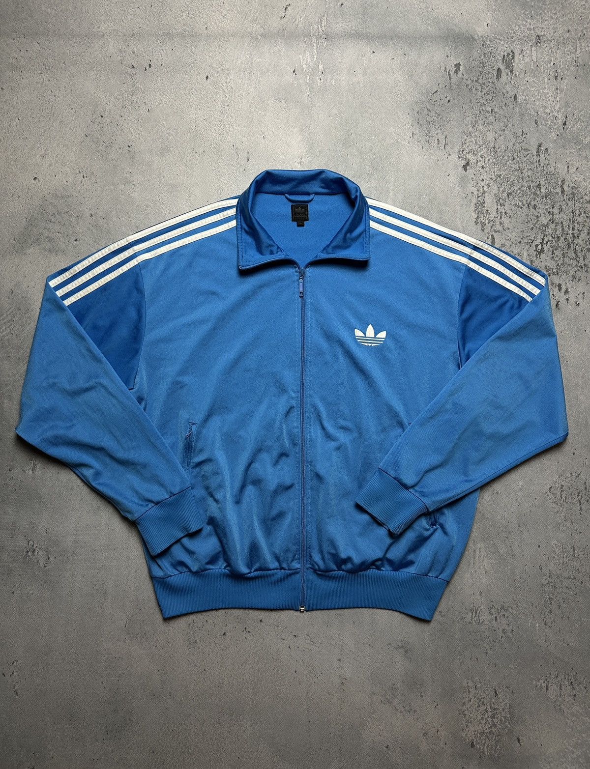 Vintage y2k Adidas Stripes Olympic Track Jacket Hype 90s 00s