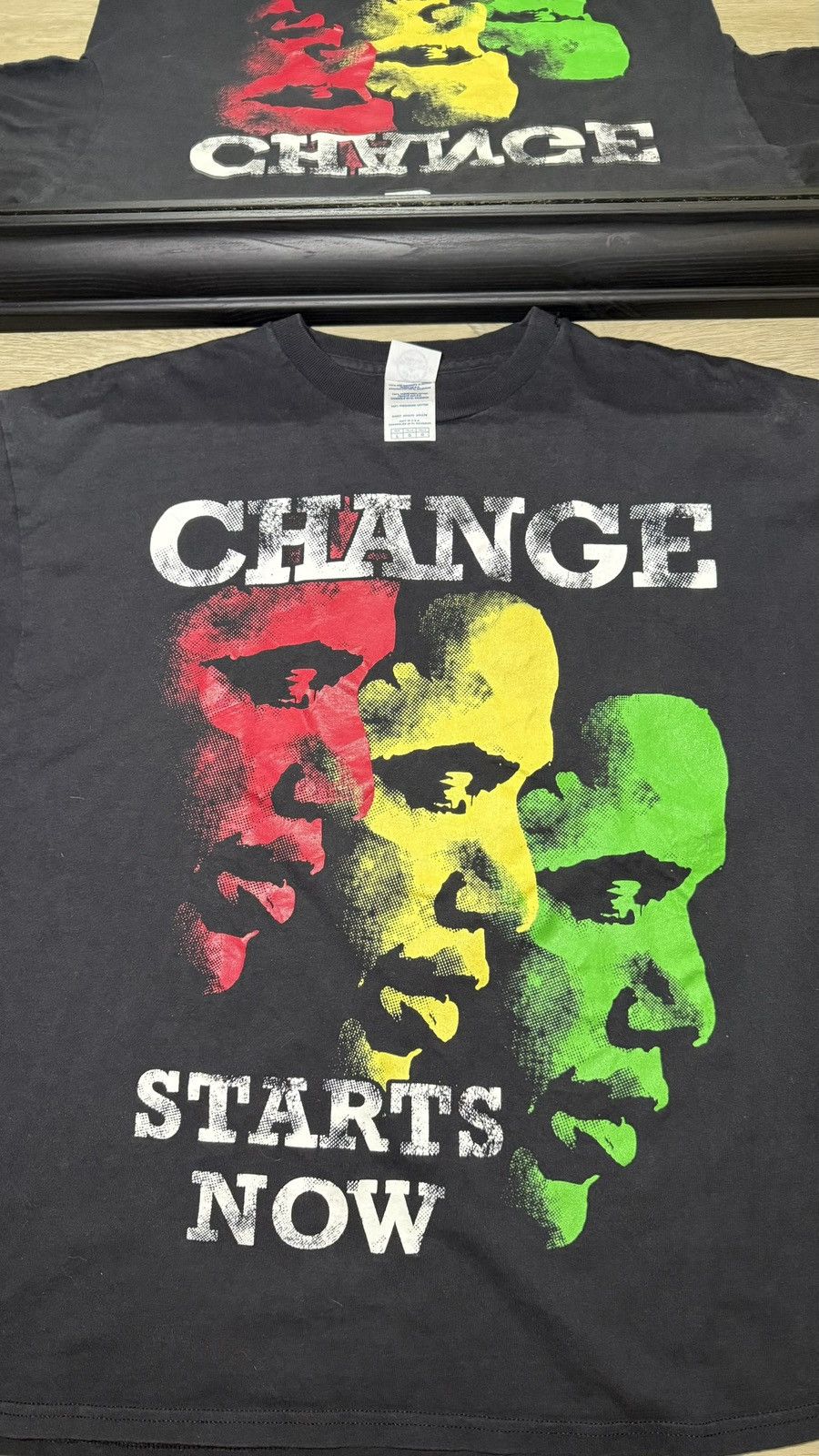 Other Vintage / Y2K Obama “Change Starts Now” Shirt Size US L / EU 52-54 / 3 - 2 Thumbnail