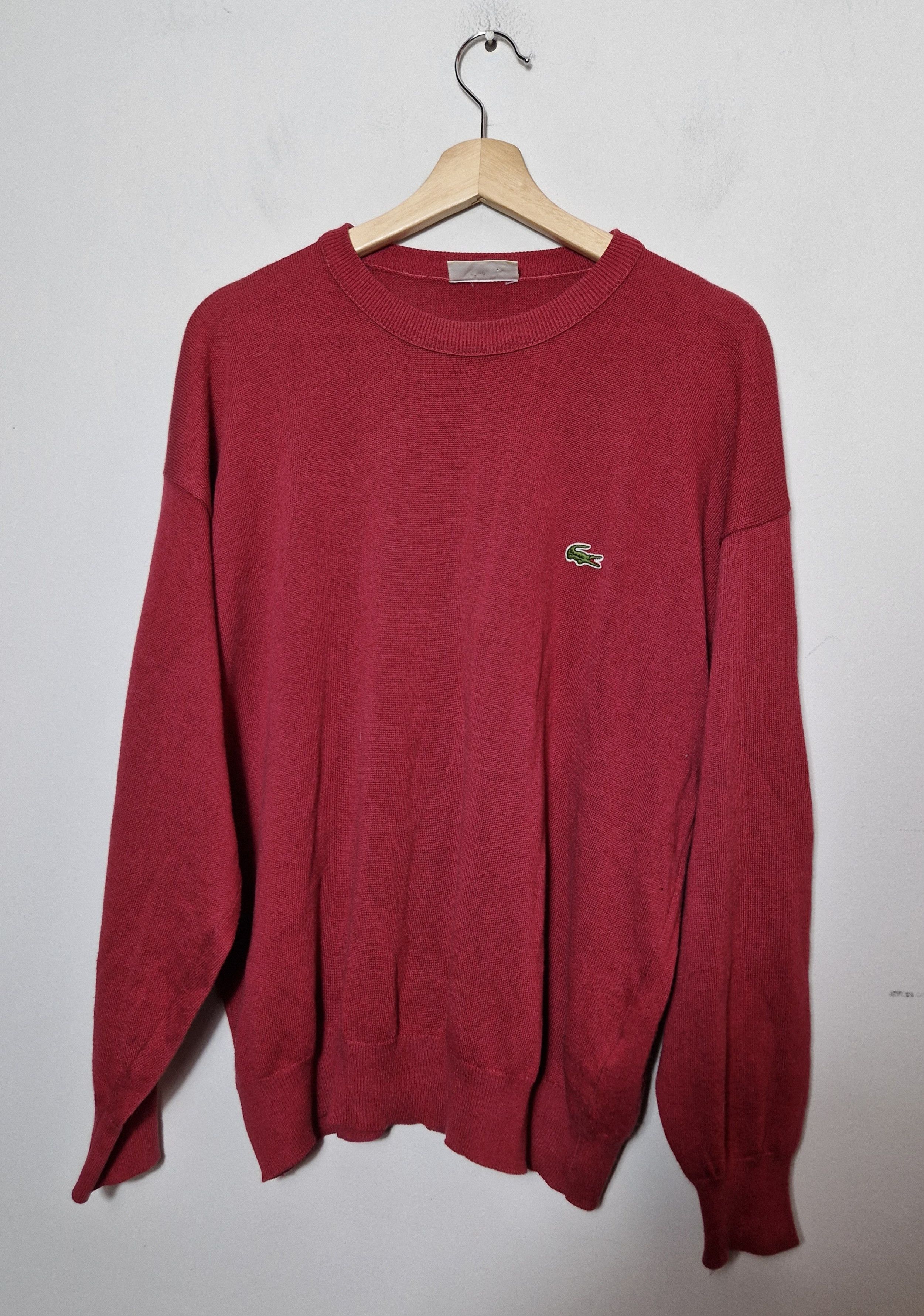 Lacoste × Vintage Lacoste vintage sweater Size US XL / EU 56 / 4 - 1 Thumbnail