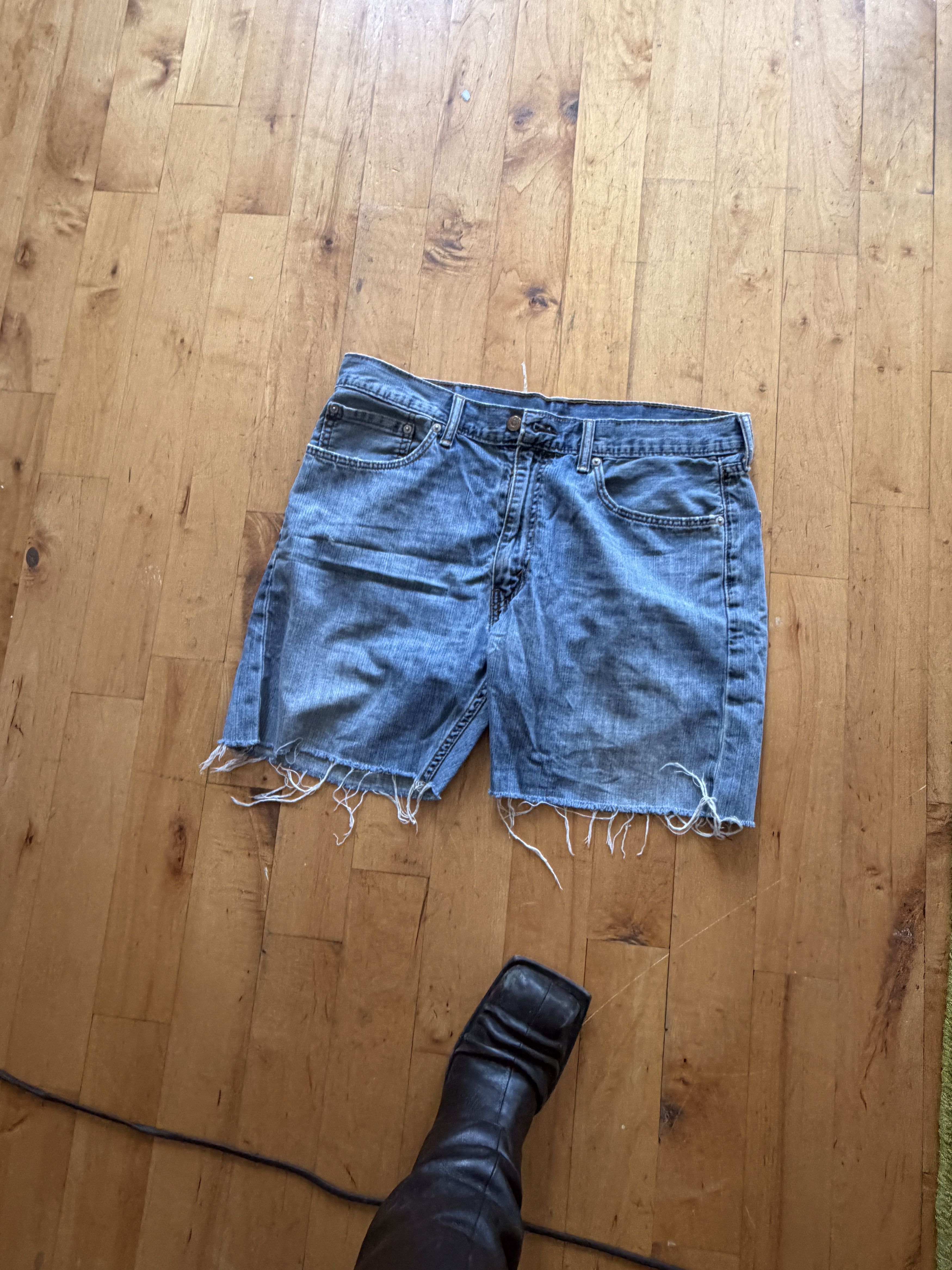 Levi's Levis 505 Cut Off Shorts Size 36" / US 14 / IT 50 - 2 Thumbnail