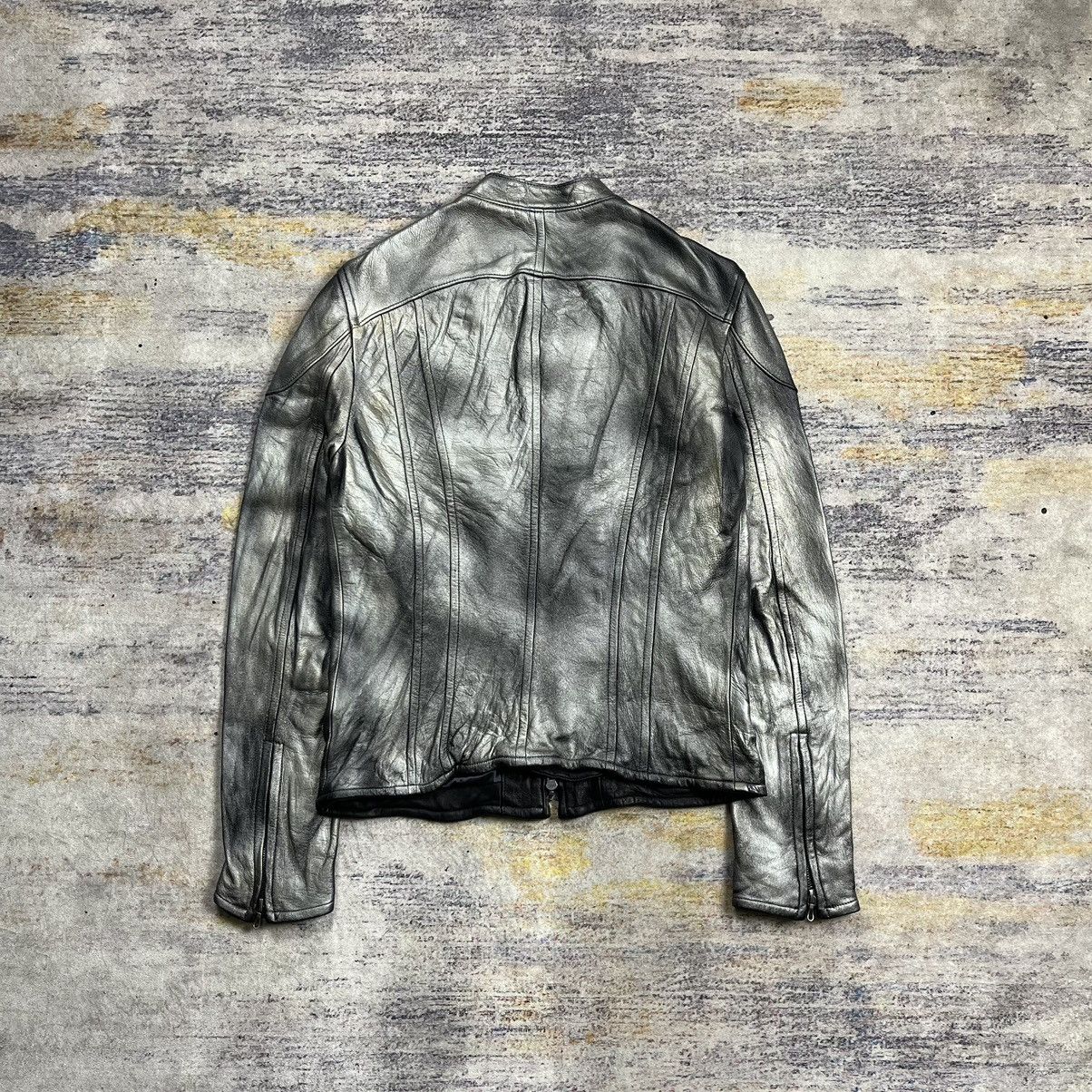 The Viridi-anne The Viridi Anne silver single rider leather jacket Size US S / EU 44-46 / 1 - 2 Thumbnail