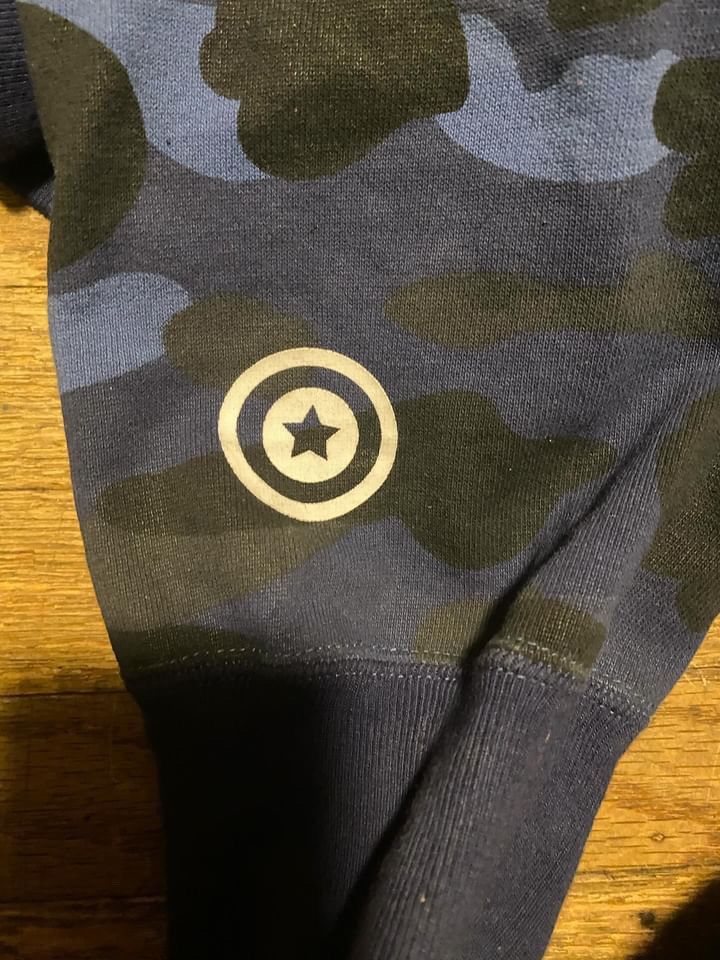 Bape Color Camo Shark Full Zip Hoodie Size US L / EU 52-54 / 3 - 6 Thumbnail