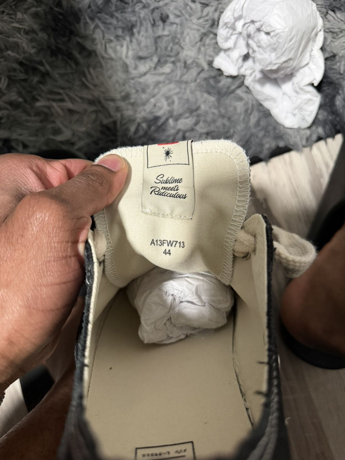 Maison MIHARA YASUHIRO Maison Mihara Yasuhiro Peterson23 OG Dyed Low-Top Sneakers Size US 11 / EU 44 - 8 Thumbnail