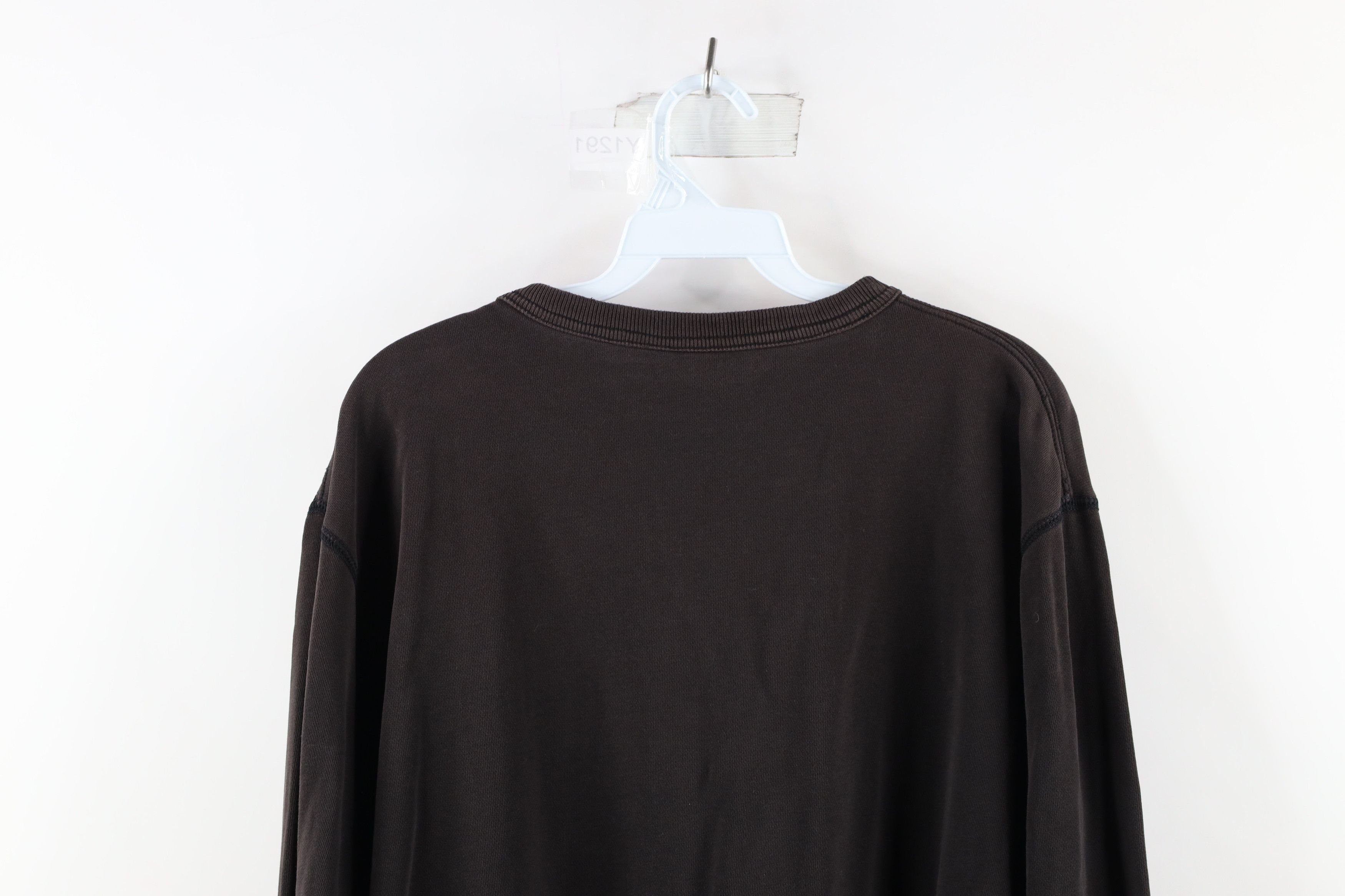 Polo Ralph Lauren Vintage 90s Ralph Lauren Spell Out Crewneck Sweatshirt Black Size US L / EU 52-54 / 3 - 17 Thumbnail