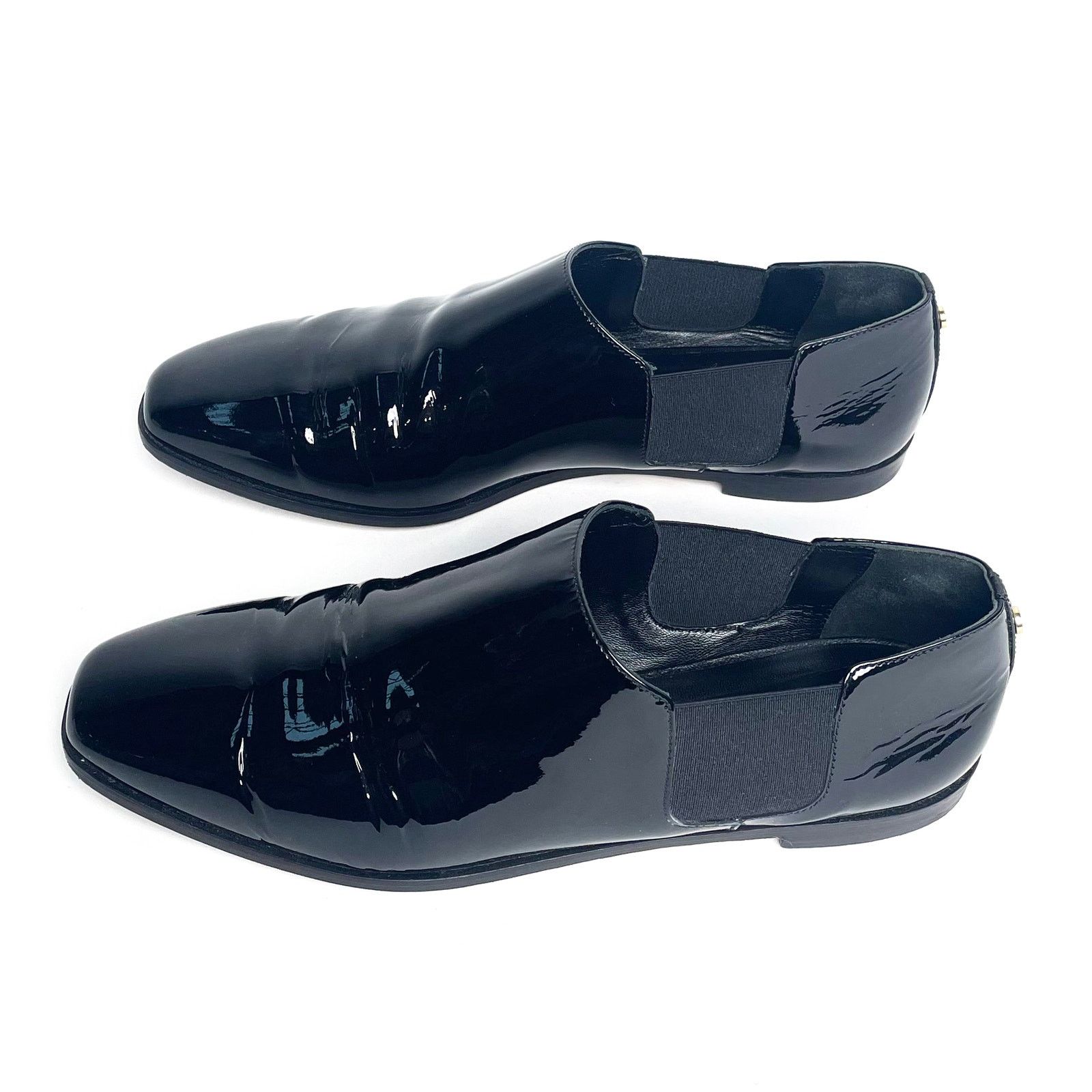 Jimmy Choo Patent Loafers (Glint Flat) Size US 10 / IT 40 - 3 Thumbnail