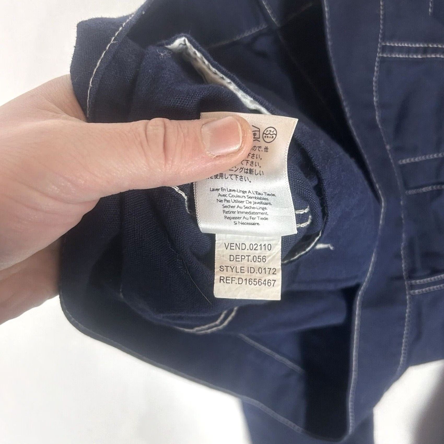 Eddie Bauer Eddie Bauer Trucker Shirt Jacket Womens Medium Linen Blend Denim L/S Button Up Size M / US 6-8 / IT 42-44 - 4 Thumbnail