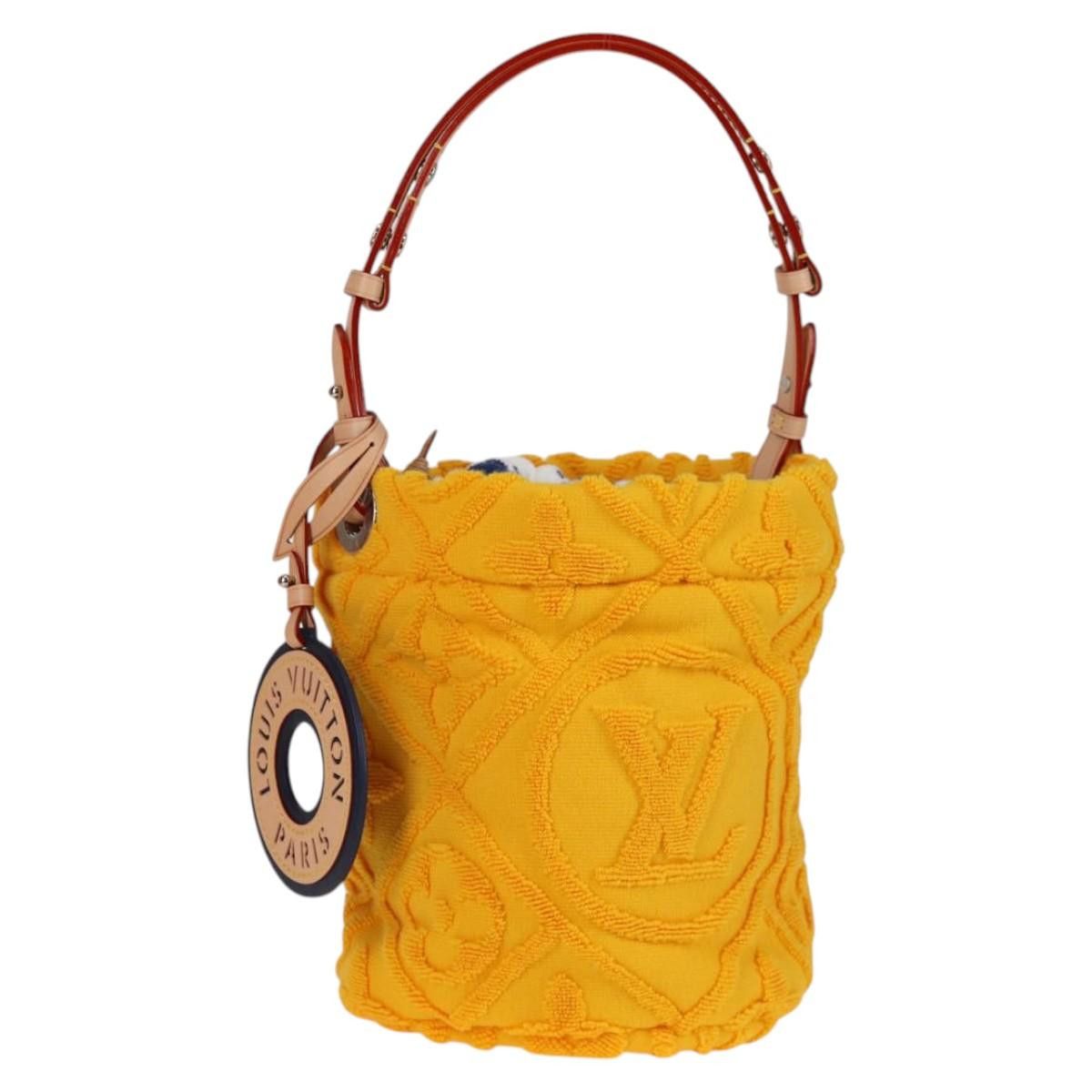 Louis Vuitton Bucket Lv Vacation Shoulder Bag Pile Yellow M25144 Lv Auth Kd246Sm, Women's