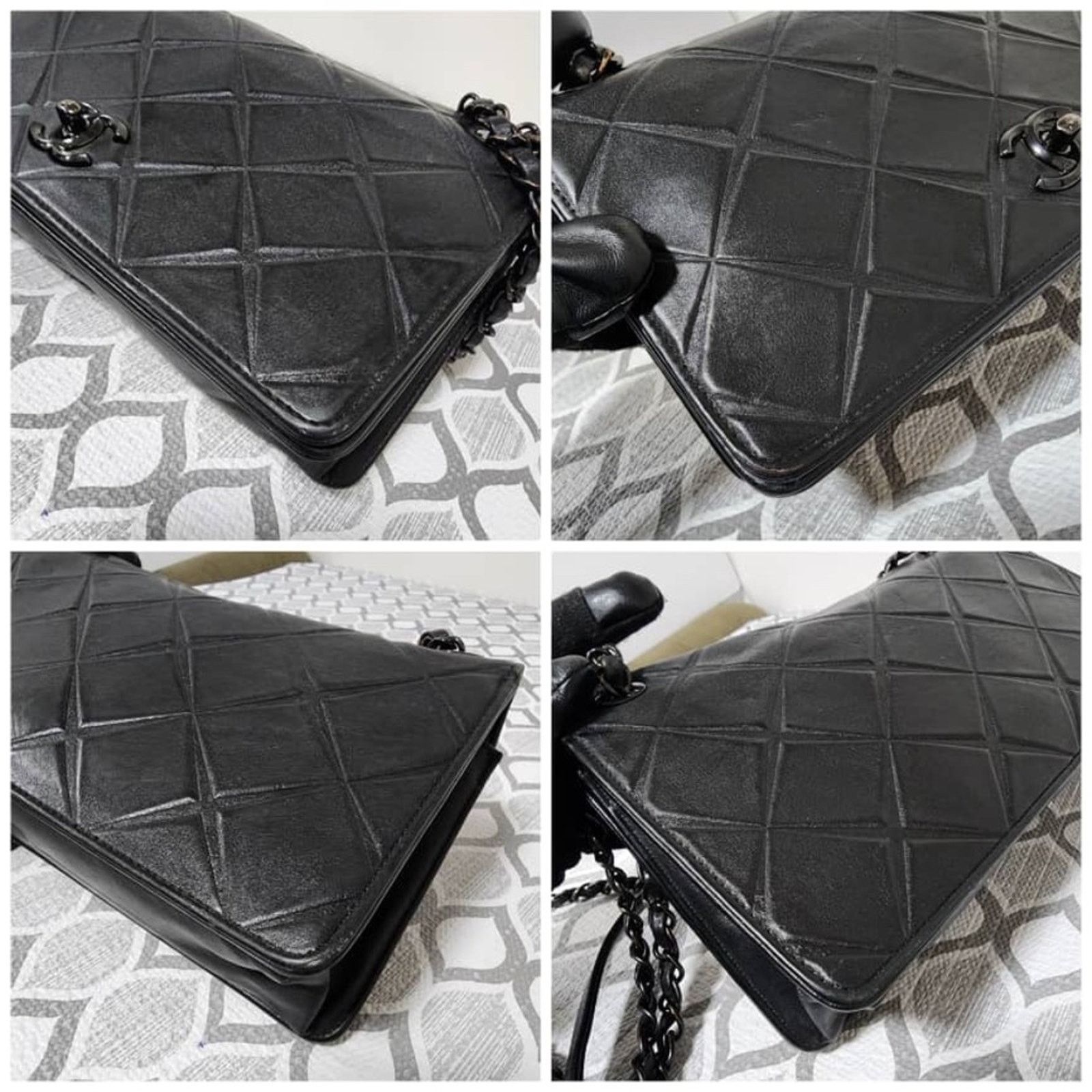 Chanel Auth CHANEL Quilted Lambskin Leather Orient Express Flap Bag Size ONE SIZE - 11 Thumbnail