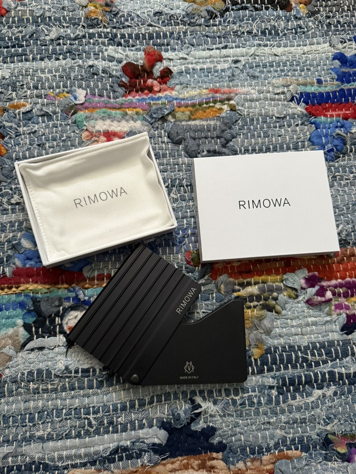 Rimowa Brand New Rimowa Aluminum Card Holder - Black (Authentic) Size ONE SIZE - 3 Thumbnail