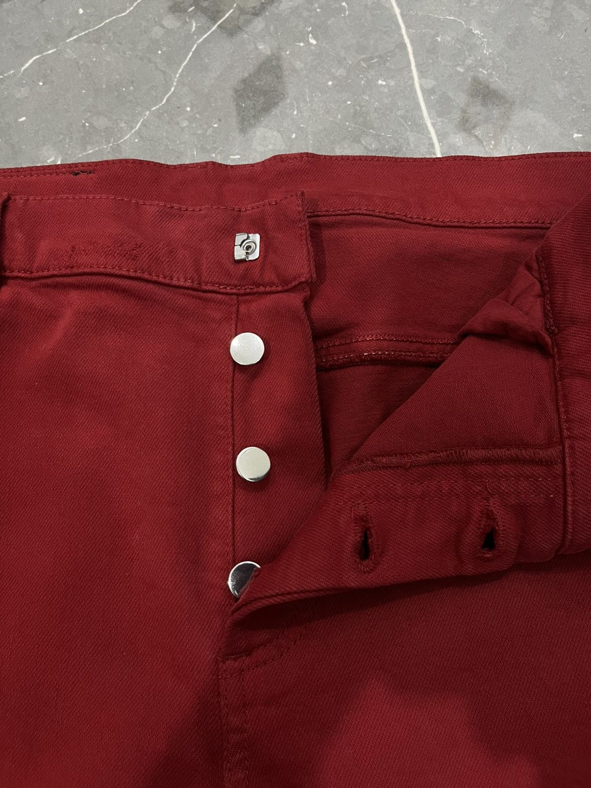 Balmain BALMAIN RED DISTRESSED Size US 33 - 7 Thumbnail