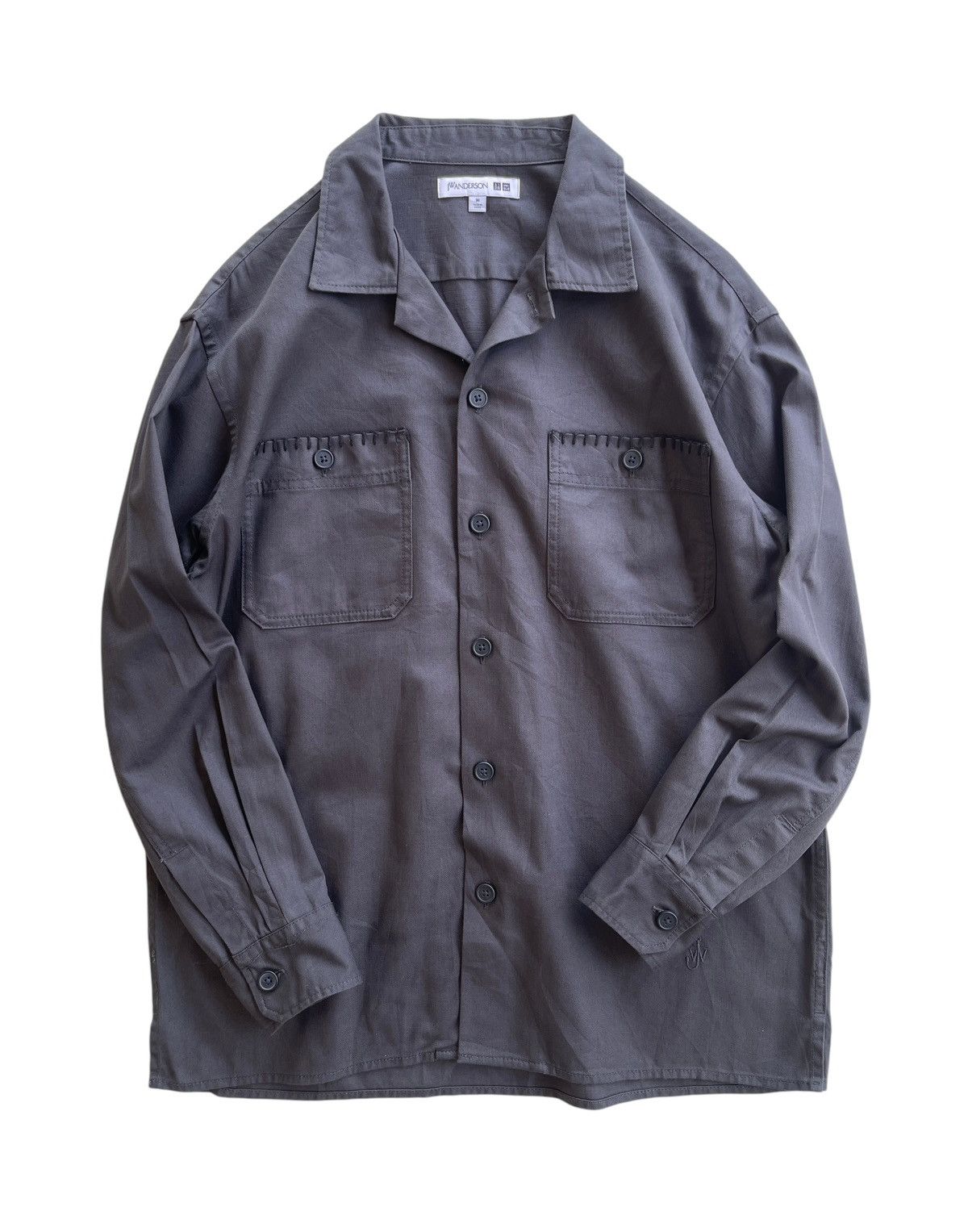 JW Anderson J.W.Anderson Twill Oversized Work Shirt Size US M / EU 48-50 / 2 - 1 Thumbnail