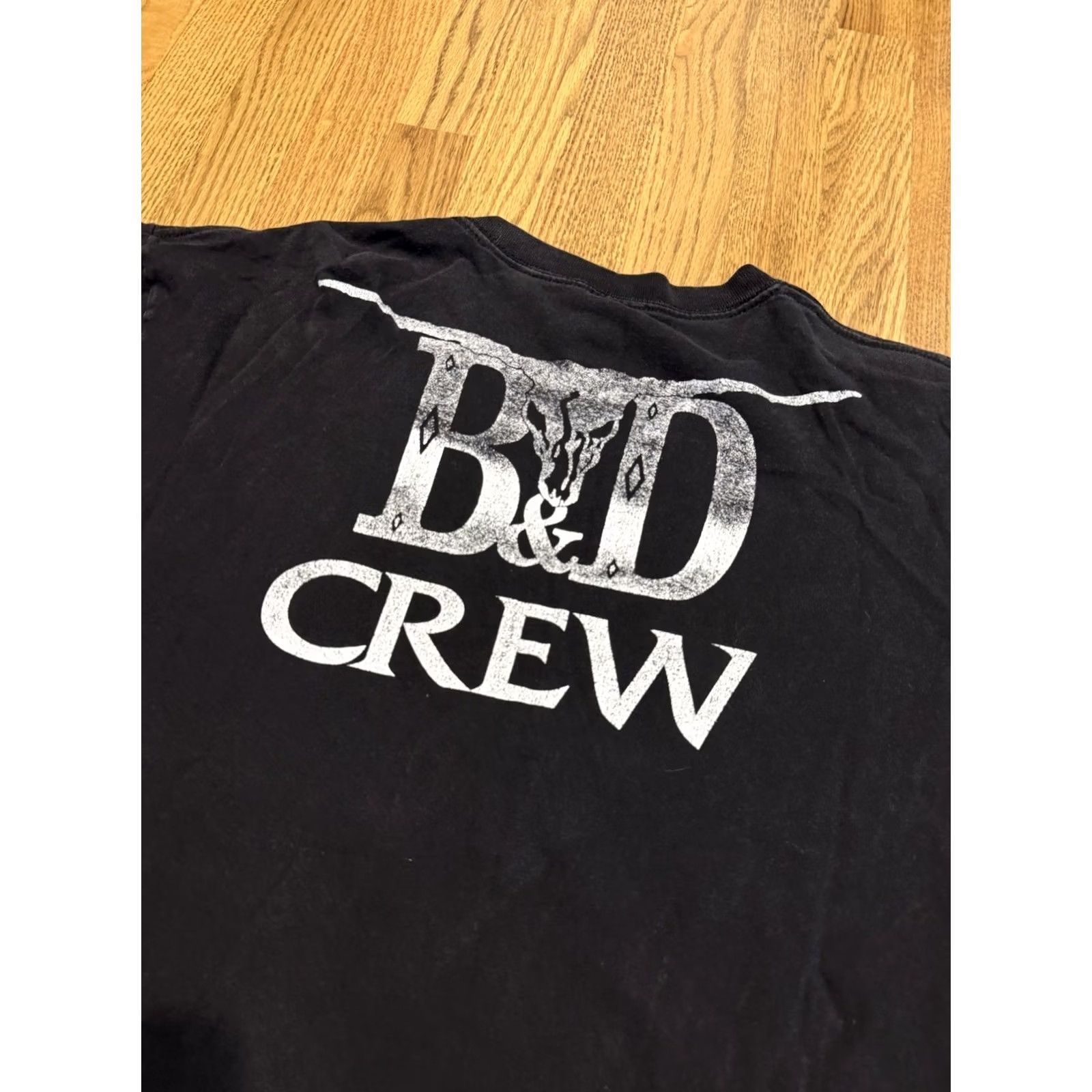 Gildan VINTAGE Brooks And Dunn CREW T Shirt XL Concert Country Tour Black Crew Neck T-Shirt Mens 90s Band Music Gildan Cotton Short Sleeve Rarely Worn Size US XL / EU 56 / 4 - 2 Thumbnail