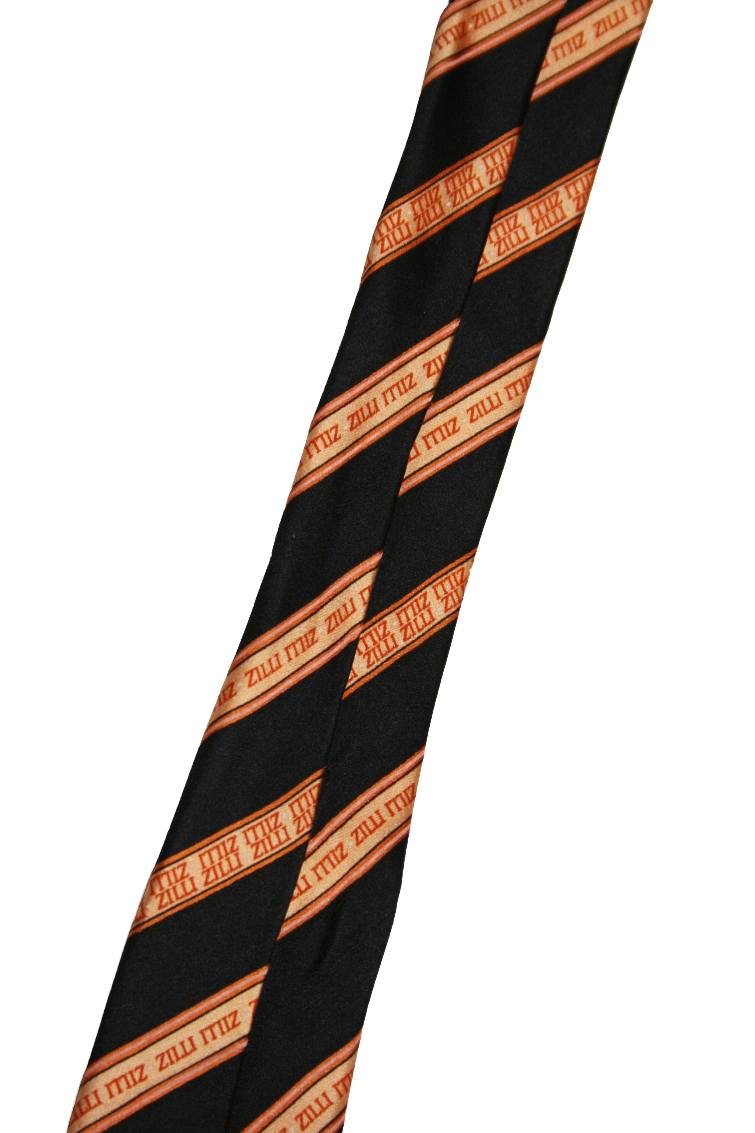 Zilli Striped Silk Tie Size ONE SIZE - 5 Thumbnail