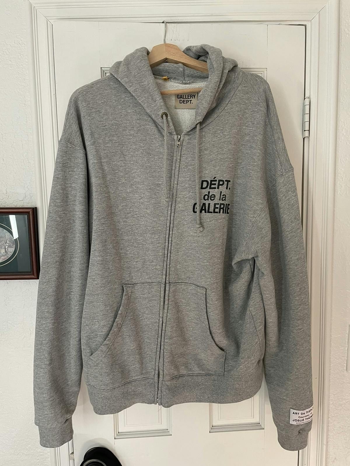 gallery dept zip hoodie ジップパーカー GALLERY DEPT（ギャラリーデプト）の「＜GALLERY DEPT＞ ZIP UP