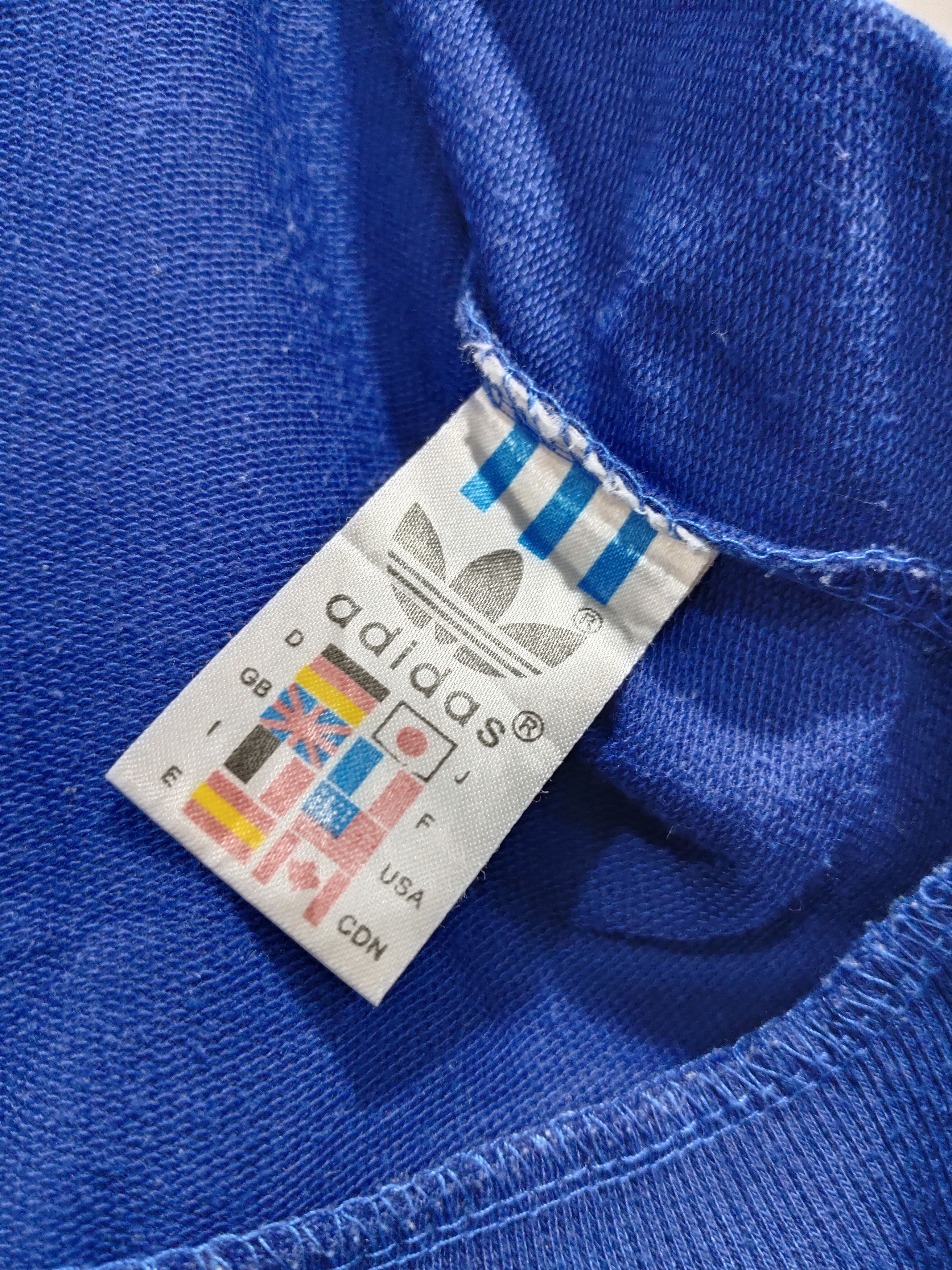 Adidas × Vintage Vintage 90s Adidas Big Logo Made in Germany Size US L / EU 52-54 / 3 - 4 Thumbnail